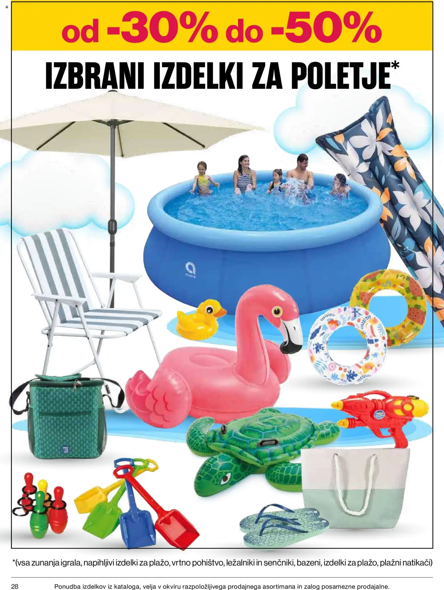 Novi Mercator katalog ponudbe – veljaven od 16.07.2026 | Stran: 28 | Izdelki: Natikaci