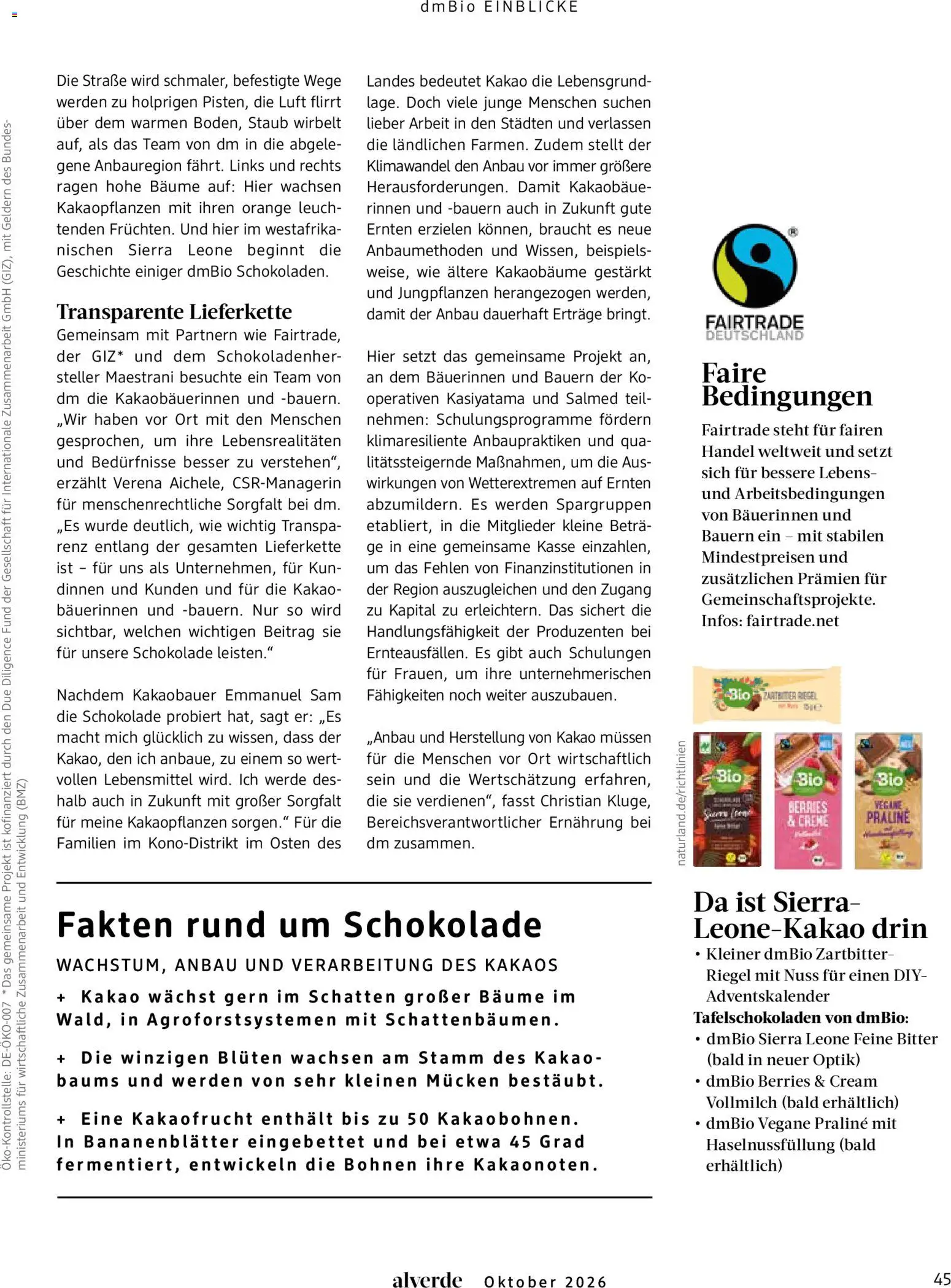 dm drogerie Prospekt – gültig ab 01.10.2026 | Seite: 45
