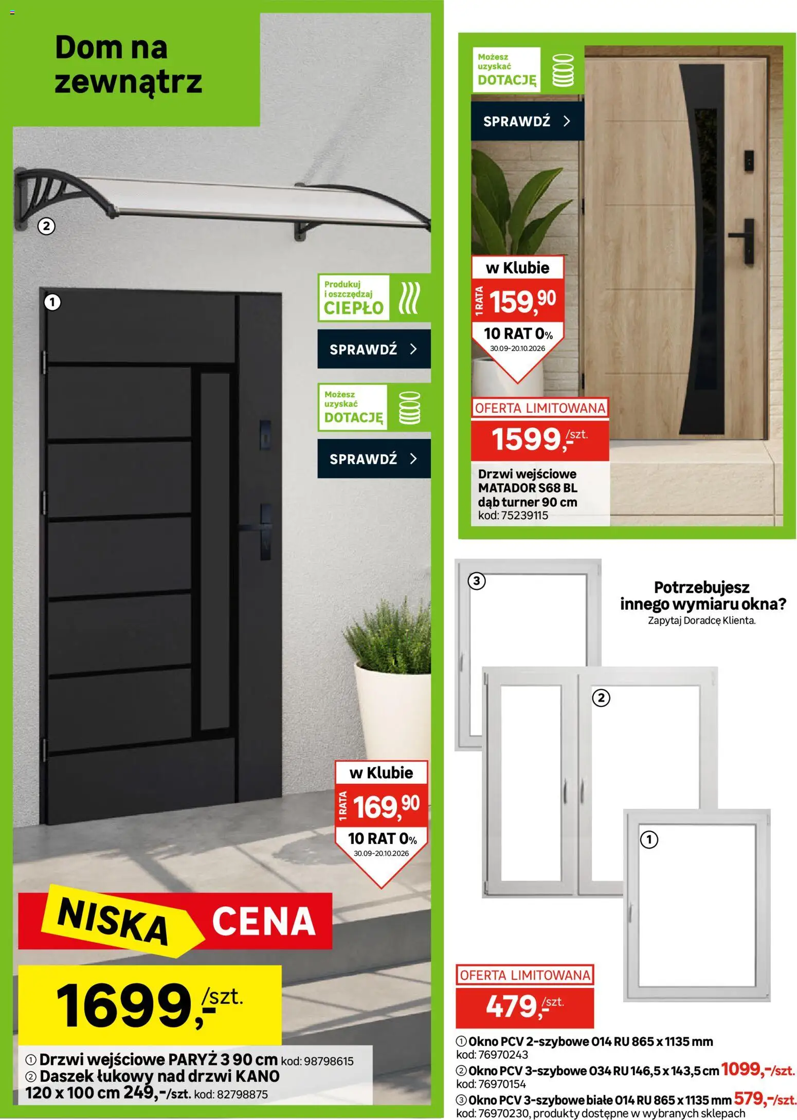 Leroy Merlin gazetka od 30.09.2026 | Strona: 28 | Produkty: Drzwi