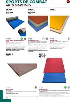 Sport 2000 - Prévisualisation de Sport 2000 Brochure 2026/2027 valide à partir de 01/01/2026 | Page: 120 | Produits: Tamis, Mousse, Tapis, Livre