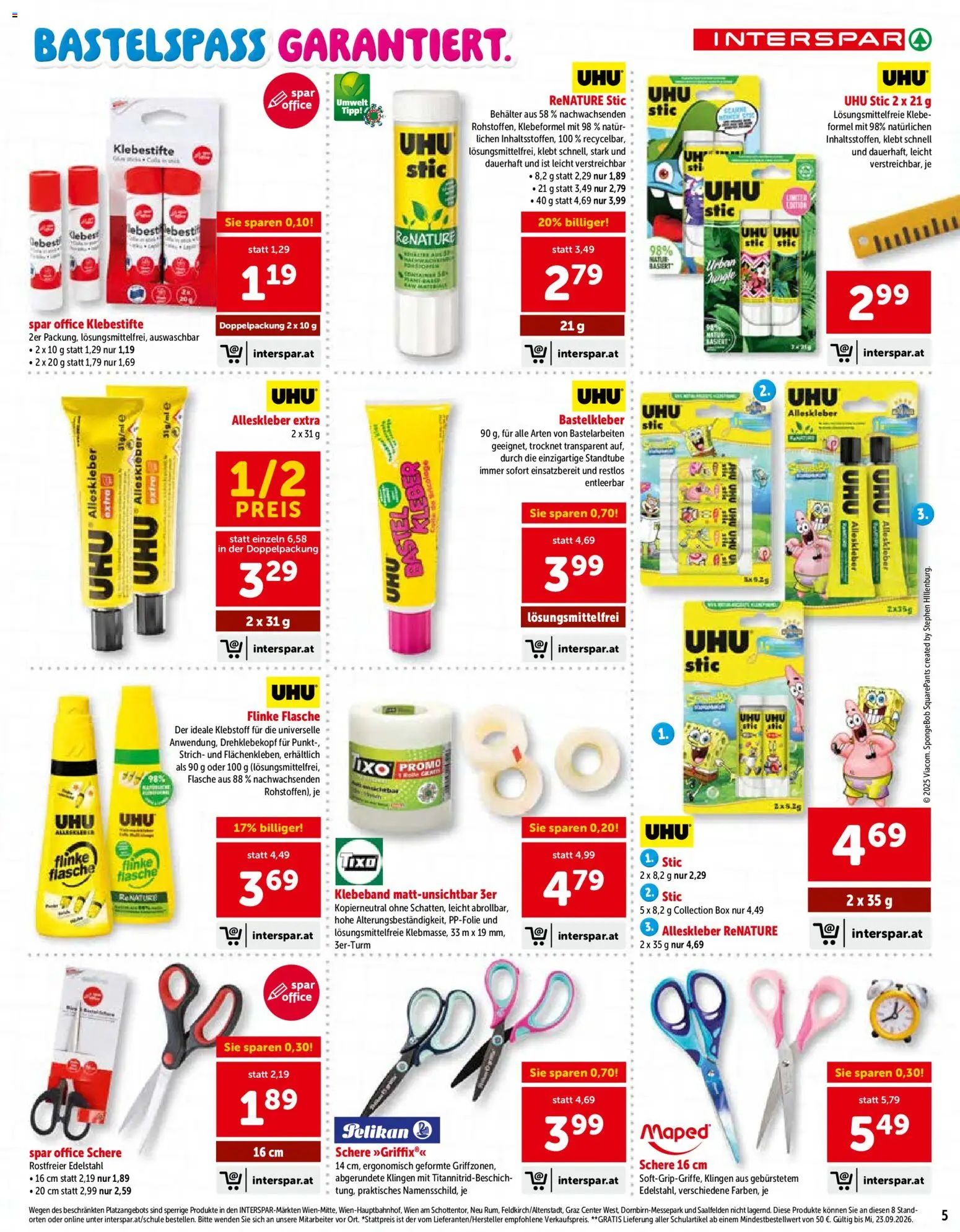 Interspar Flugblatt - Schule gültig ab 25.07.2026 | Seite: 5