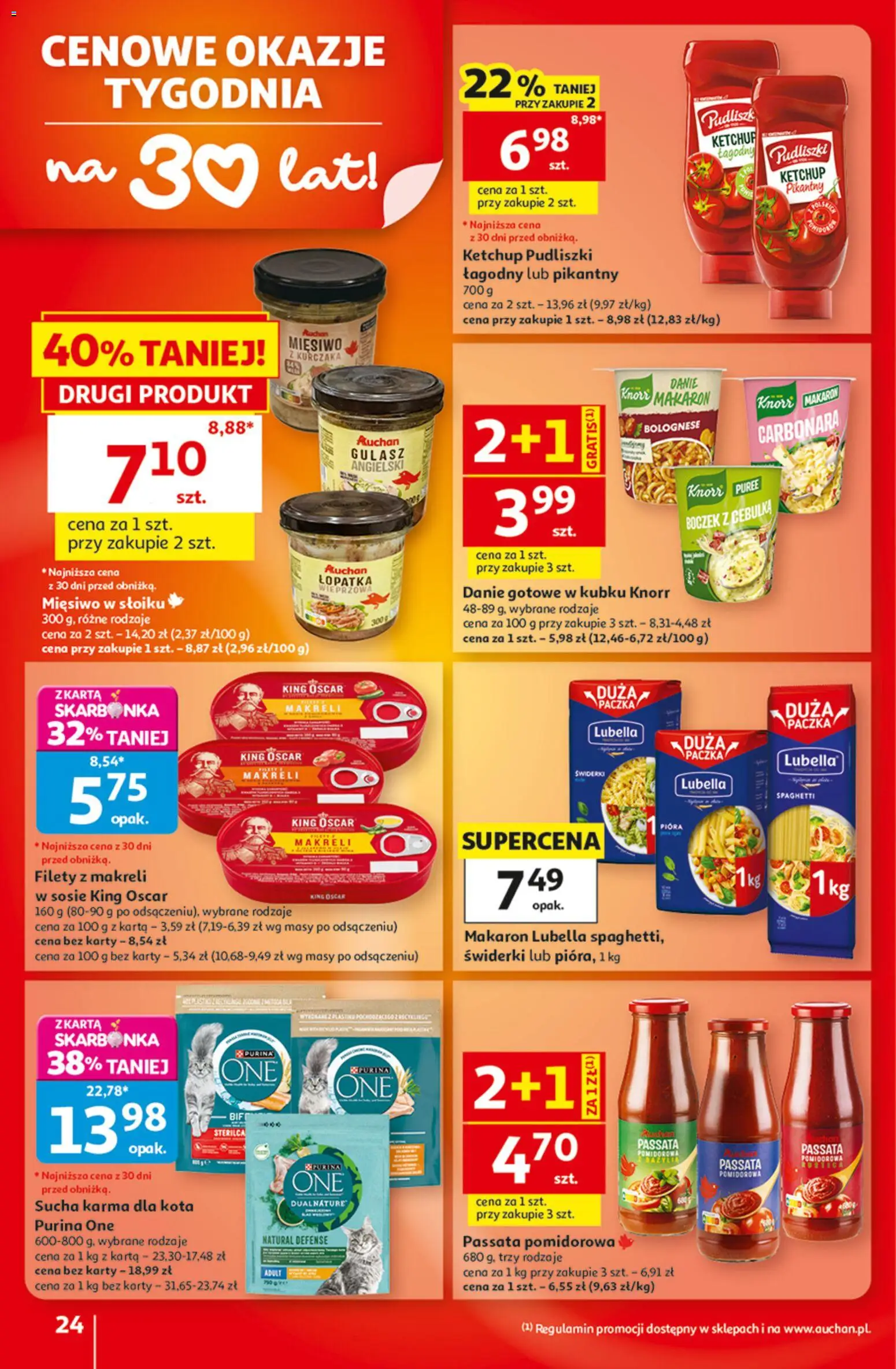 Auchan gazetka - 30 Lat Hipermarket od 17.09.2026 | Strona: 24
