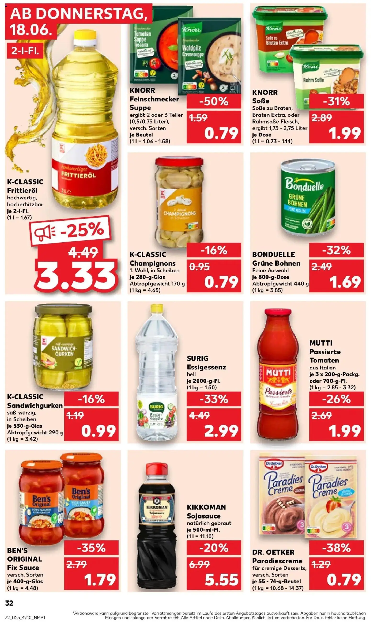 Kaufland Prospekt Hannover – gültig ab 18.06.2026 | Seite: 32