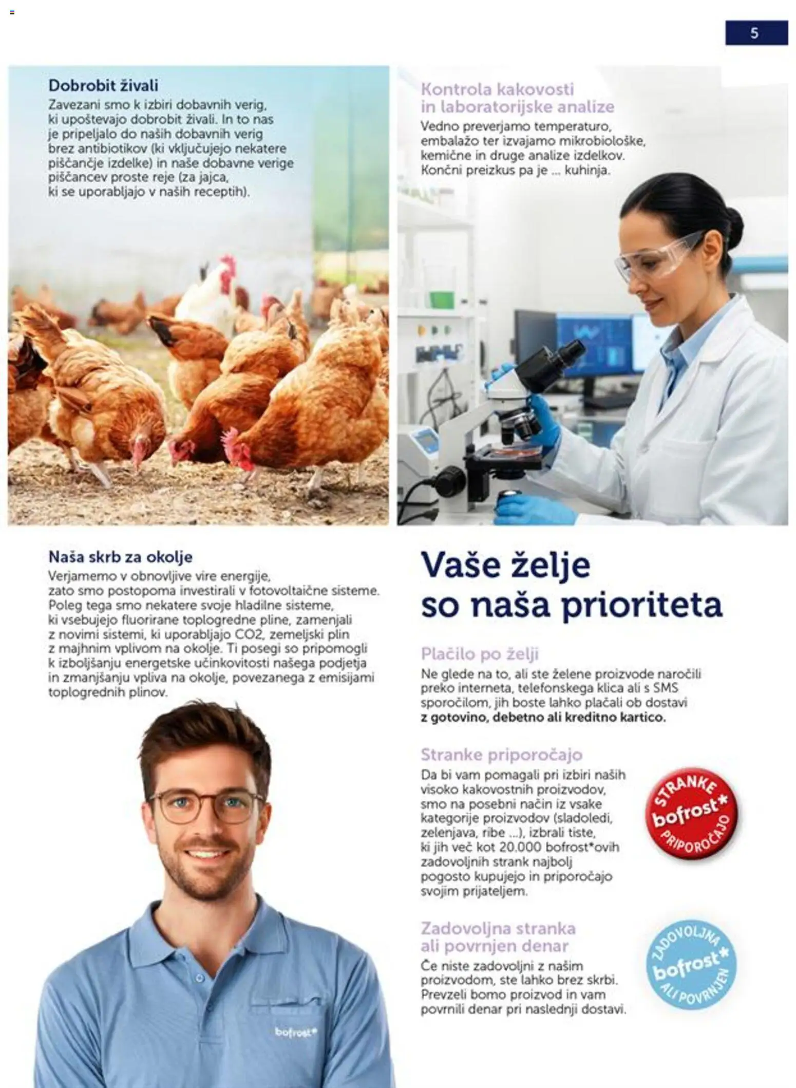 Novi Bofrost katalog ponudbe – veljaven od 01.07.2026 | Stran: 5 | Izdelki: Ribe, Zelje