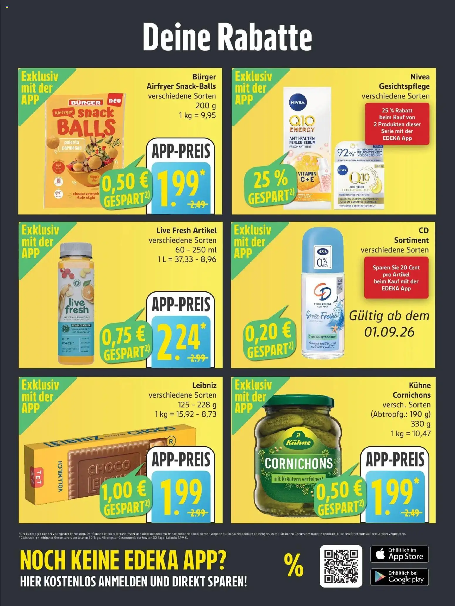 Marktkauf Prospekt Stralsund (ab 07.09.2026) » Angebote online | Seite: 6 | Produkte: Energy, Burger