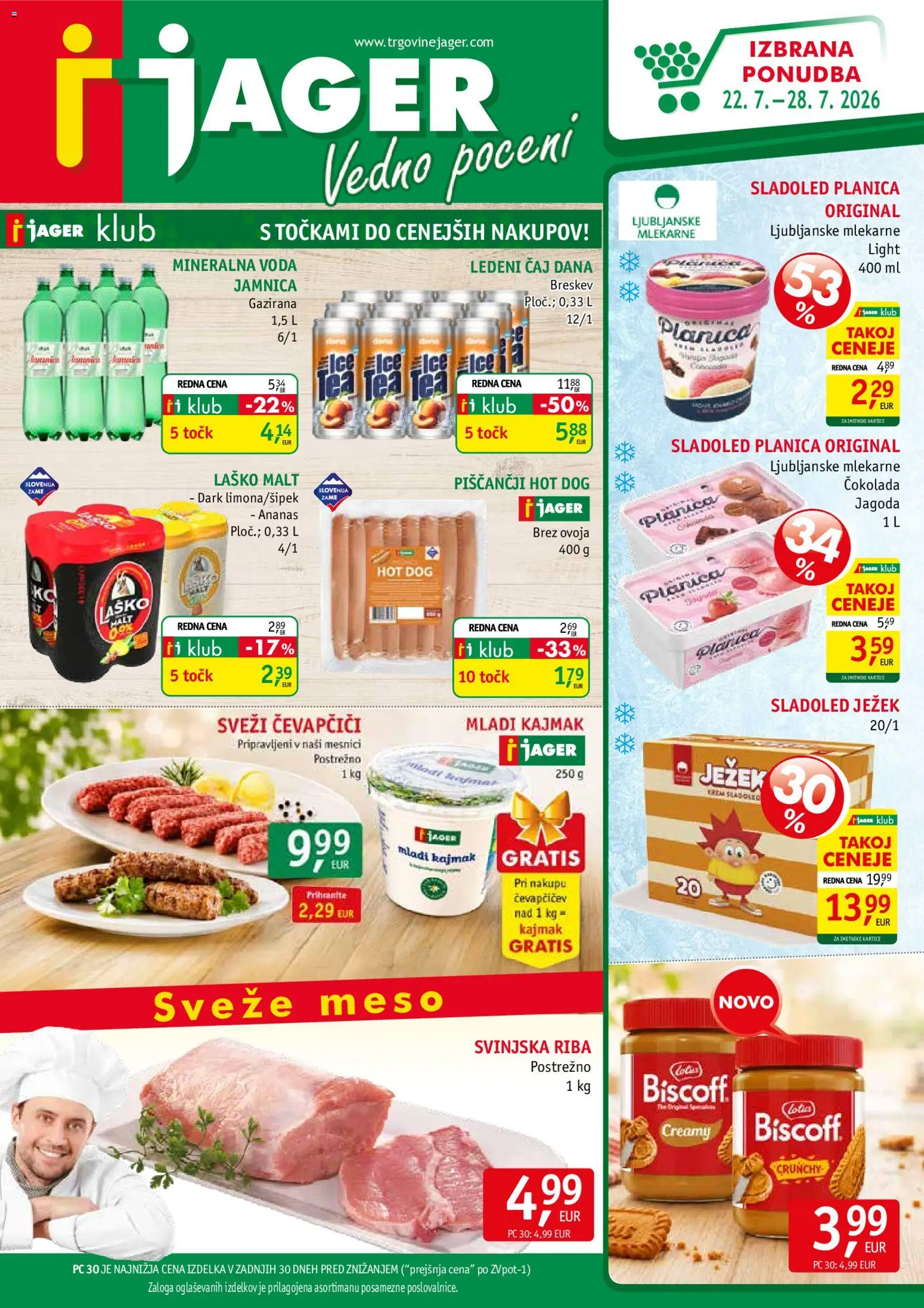 Jager katalog | Veljaven od 22.07.2026 catalogue cover