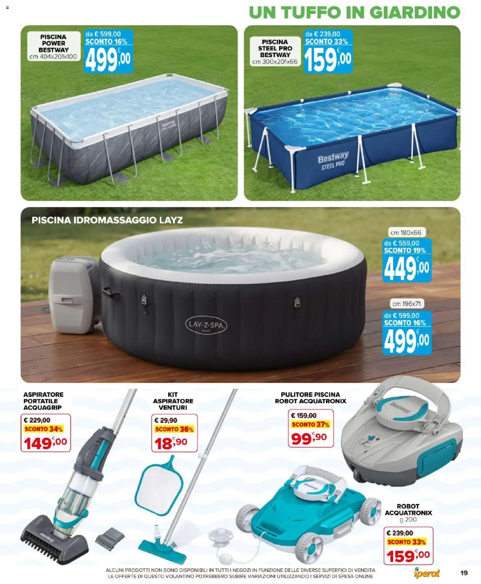 Volantino Iperal del 06.05.2026 | Pagina: 19 | Prodotti: Piscina, Robot
