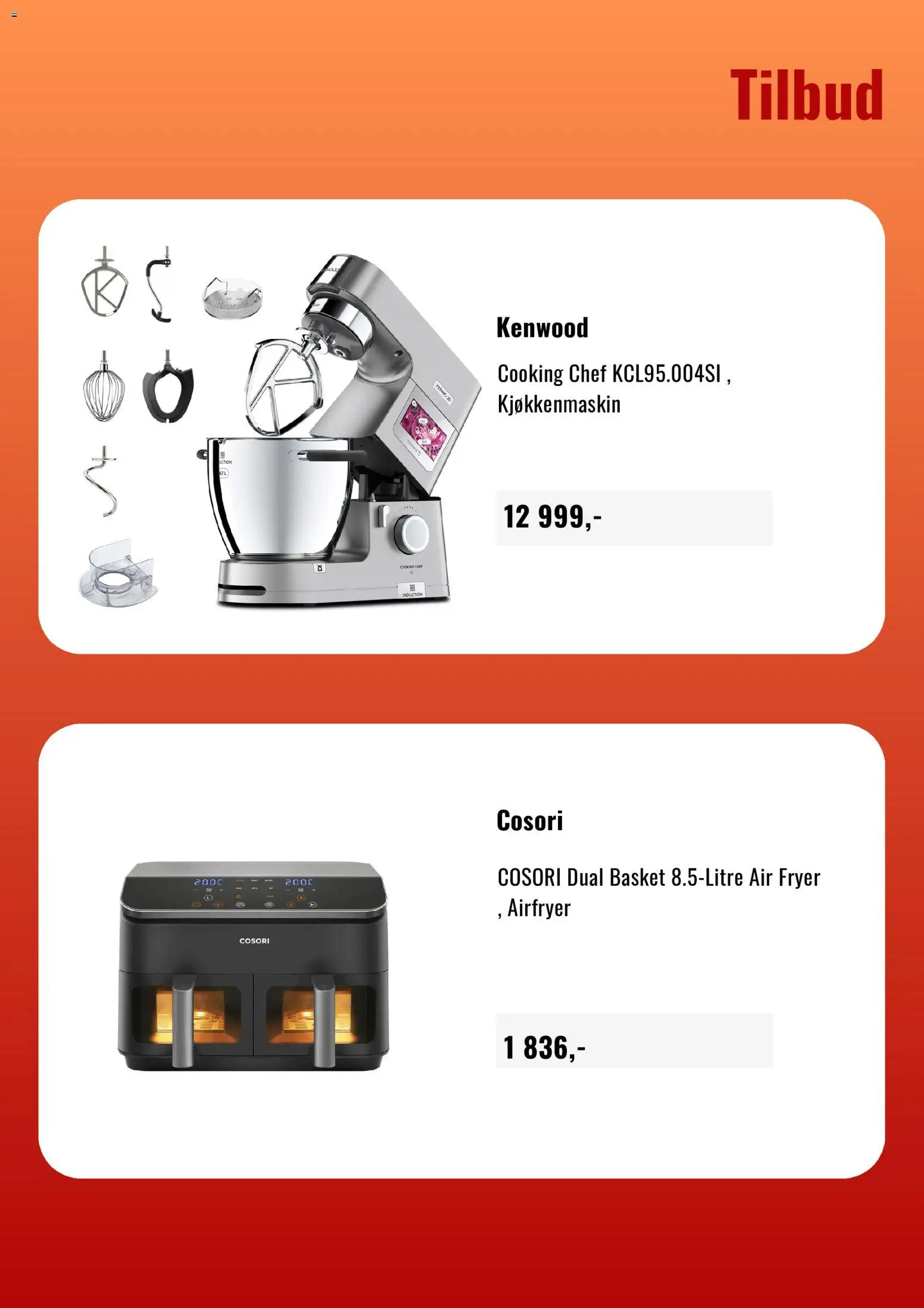 {H1} | Side: 5 | Produkter: Airfryer, 1, Kjøkkenmaskin