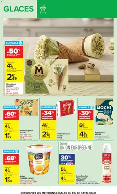 Carrefour - Prévisualisation de Carrefour catalogue valide à partir de 04/08/2026 | Page: 26 | Produits: Glaces, Mochis, Chocolat, Crème
