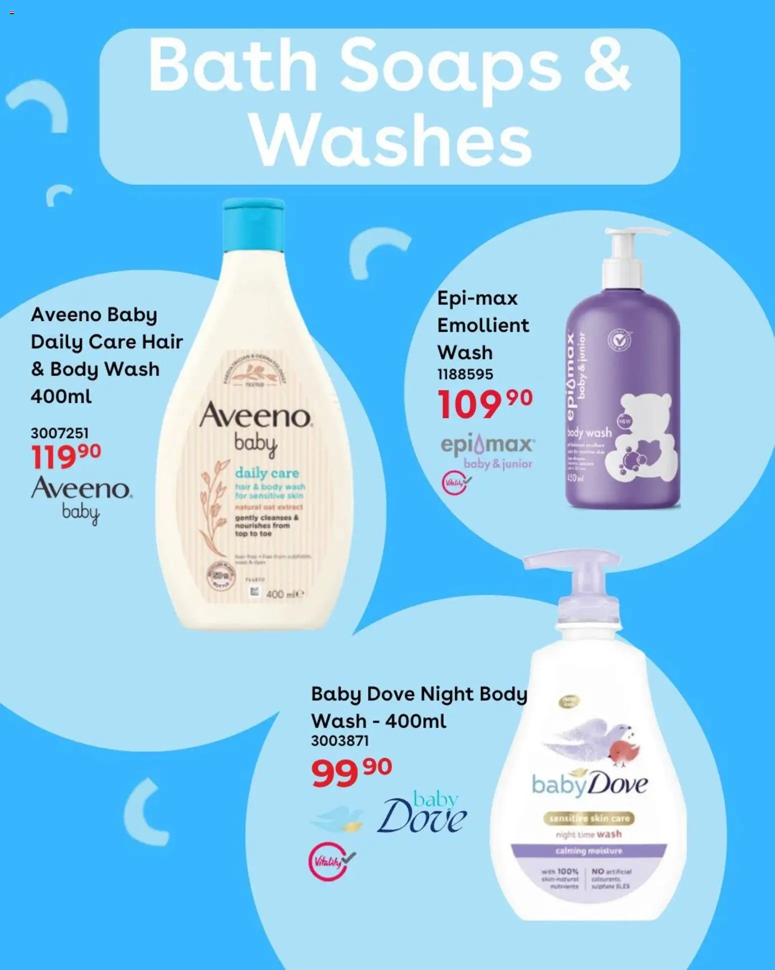 New Babies R Us catalogue – valid from 08.06.2026 | Page: 4 | Products: Bath, Body wash