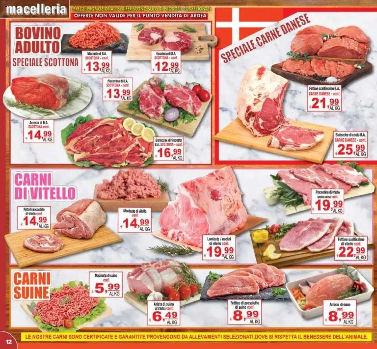 Volantino CTS del 02/10/2026 | Pagina: 12 | Prodotti: Arrosto, Suino, Prosciutto, Macinato