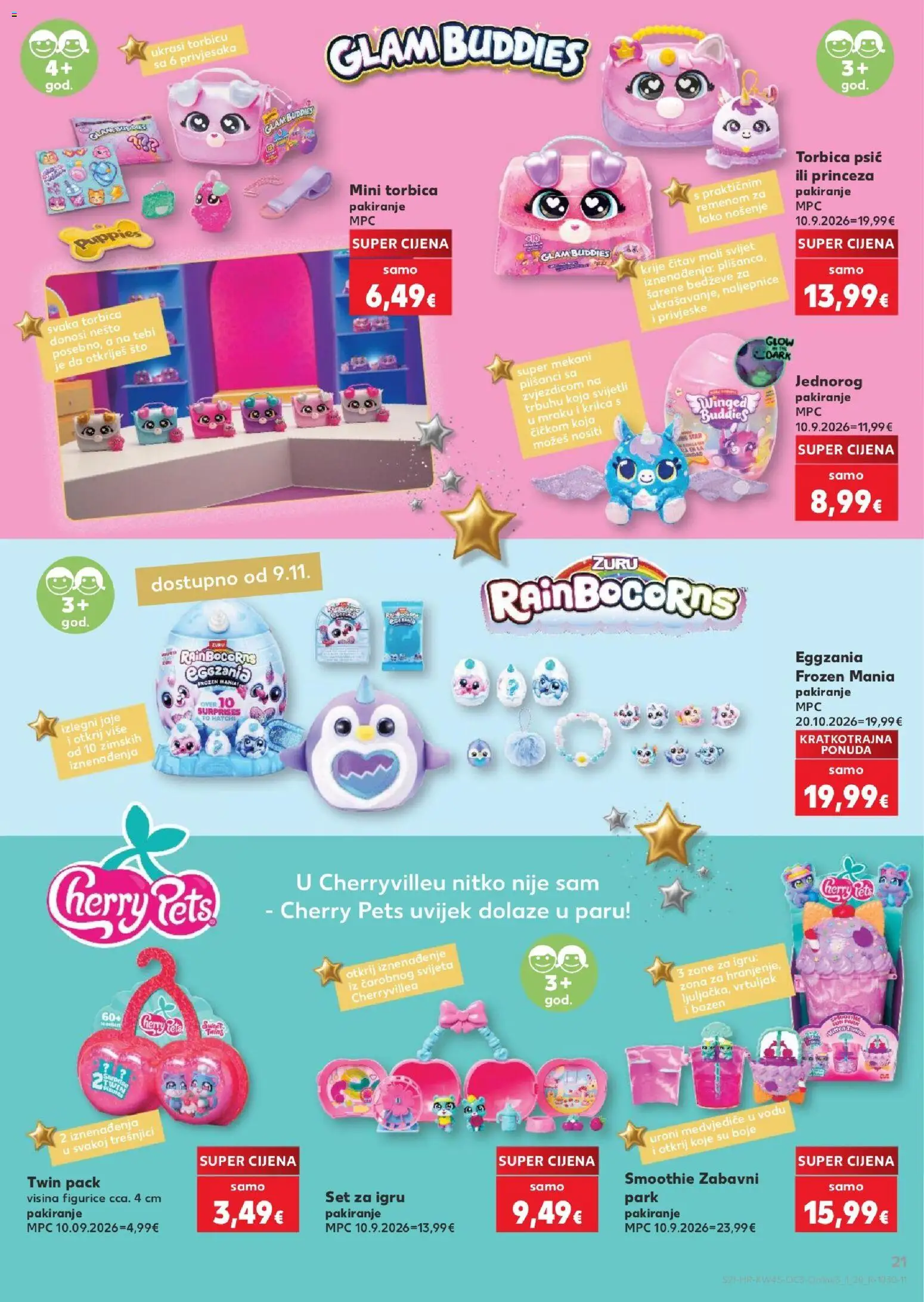 Kaufland katalog | vrijedi od 02.11.2026 | Stranica: 21 | Proizvodi: Bazen, Smoothie, Torbica