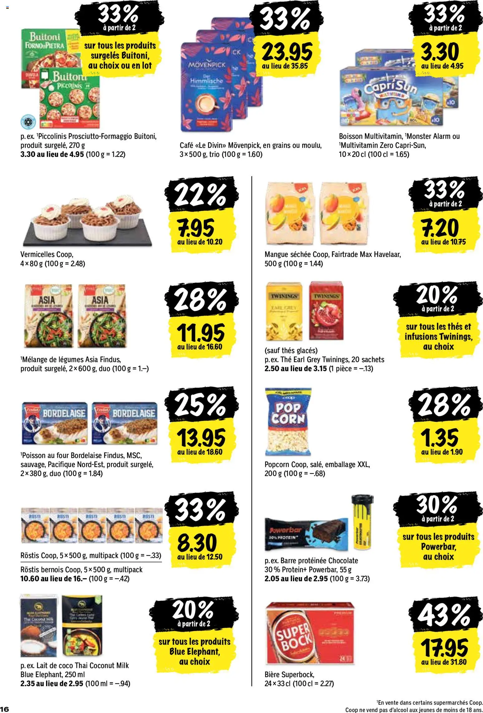 Coop aktionen FR – gültig ab 22.10.2026 | Seite: 16