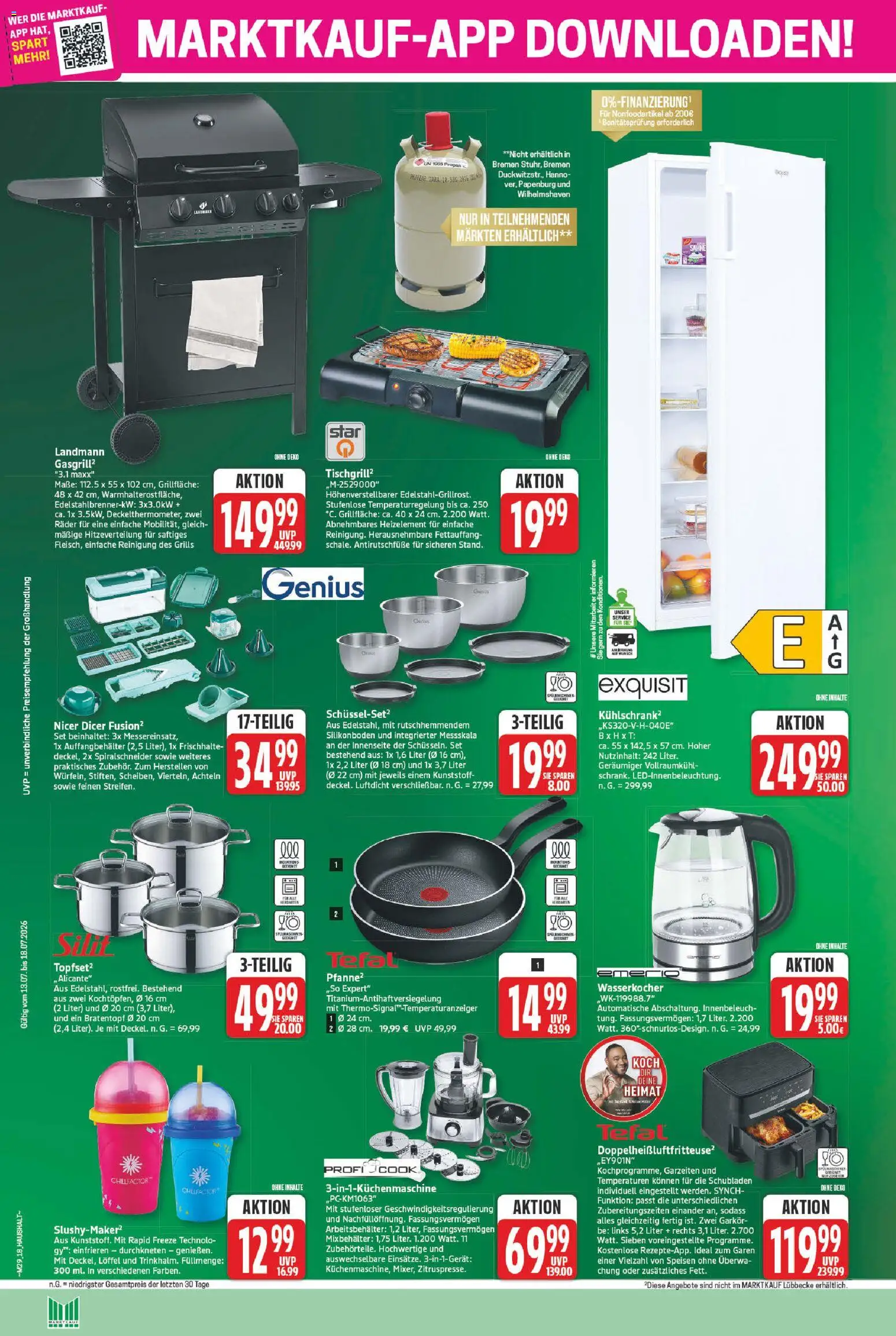 Marktkauf Prospekt – gültig ab 13.07.2026 | Seite: 24 | Produkte: Wasserkocher, Sahne
