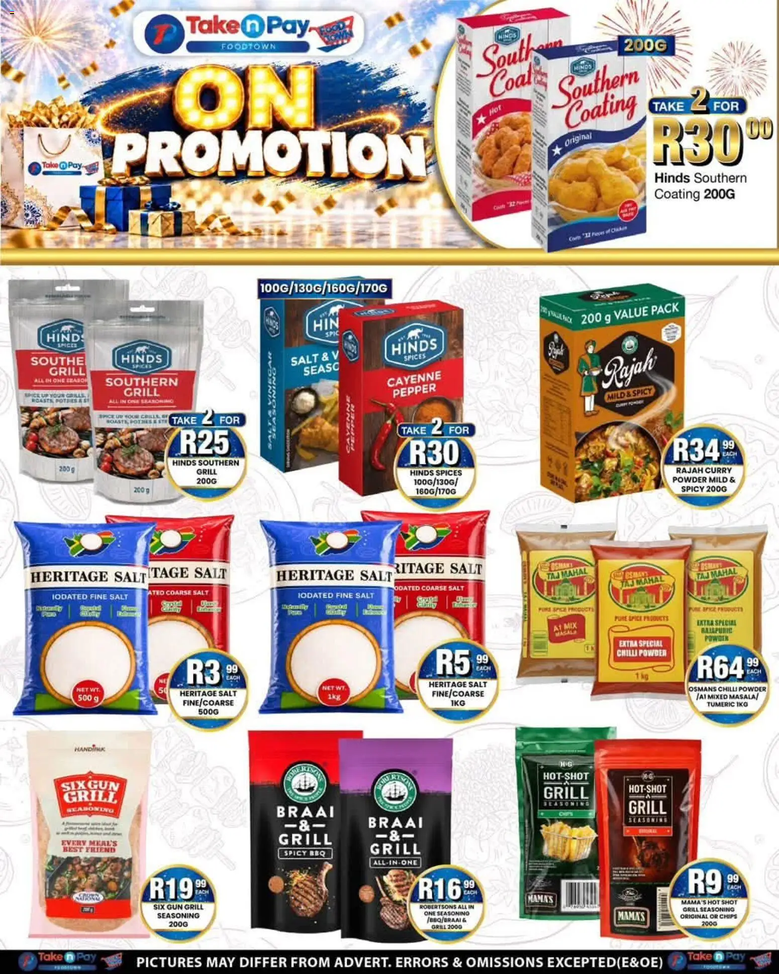 New Take n Pay catalogue – valid from 26/10/2026 | Page: 7 | Products: Grill, Chicken, Chips, Salt