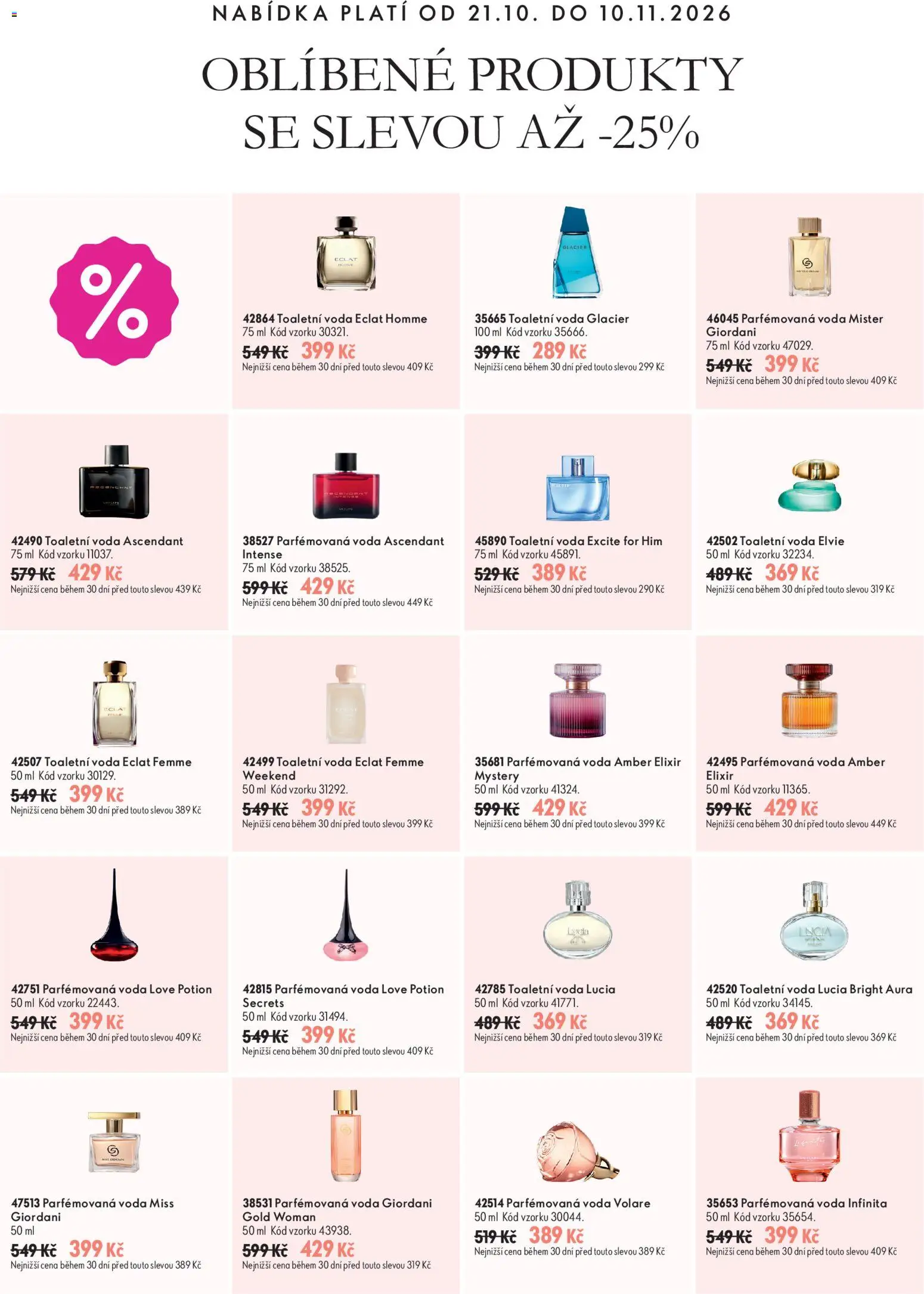 Oriflame katalog Nejlepší nabídky kampaně 15 od 21.10.2026 | Strana: 12