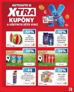 Kaufland leták platný od 02.07.2026 | Strana: 8 | Produkty: Orechy, Coca cola, Cola, Pistácie