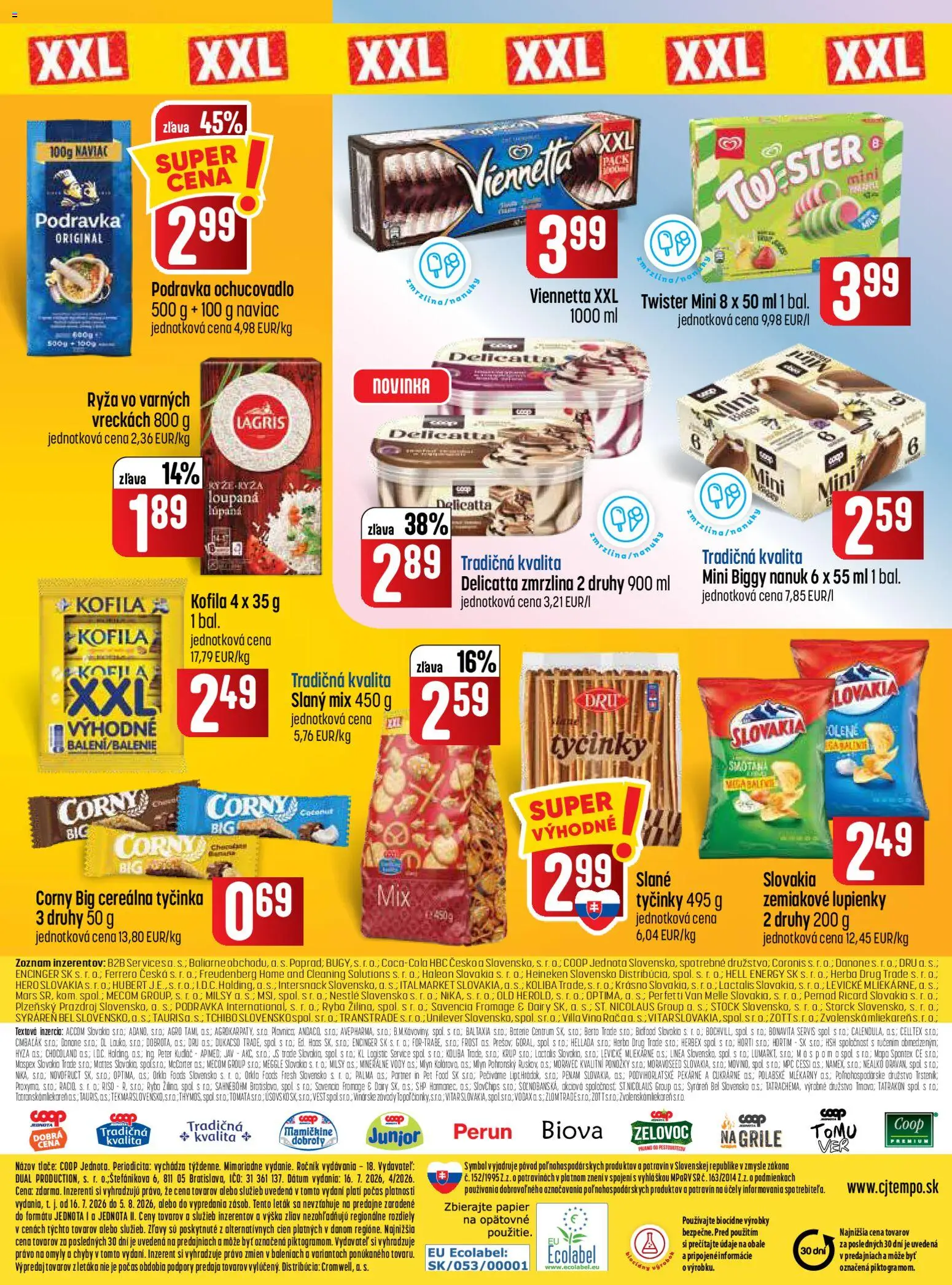 Nové COOP Jednota akcie – leták je platný od 16.07.2026 | Strana: 5