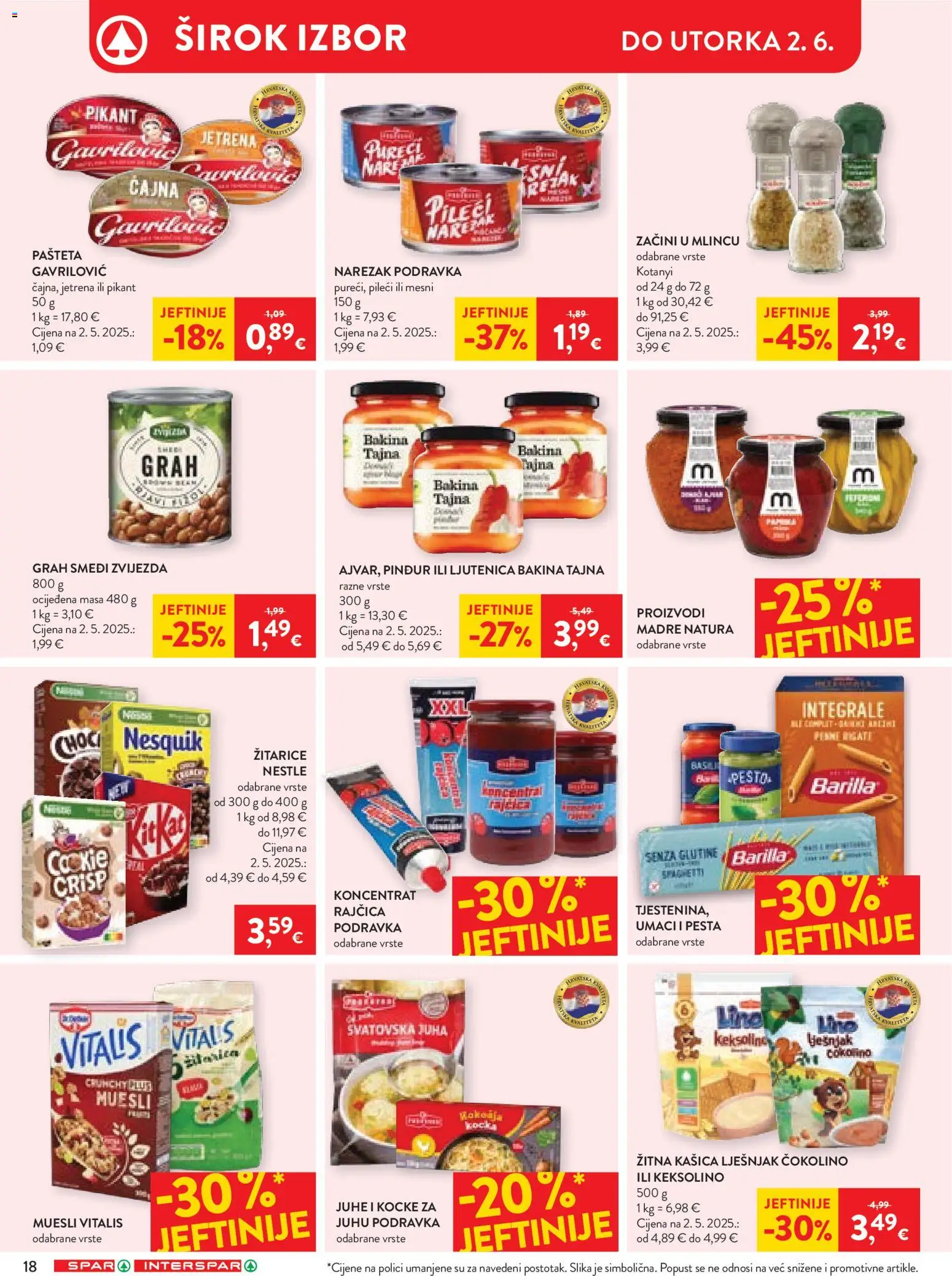 Spar katalog | vrijedi od 27.05.2026 | Stranica: 25