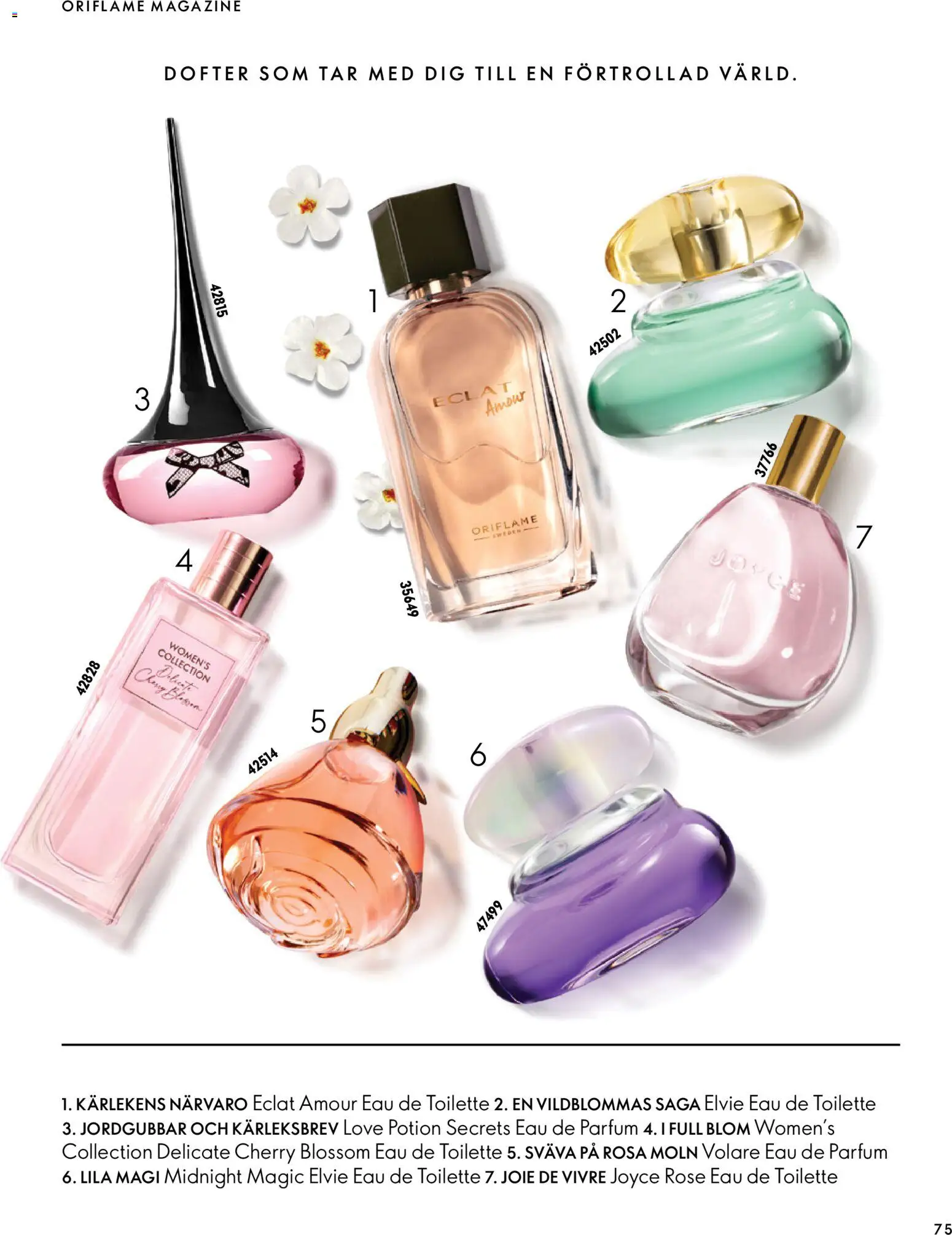 Oriflame reklamblad aktuell från 07/10/2026 | Sida: 75
