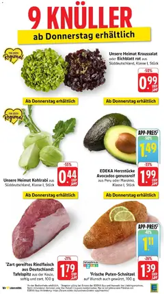 Edeka Prospekt Wangen ab 07.09.2026 gültig | Seite: 39