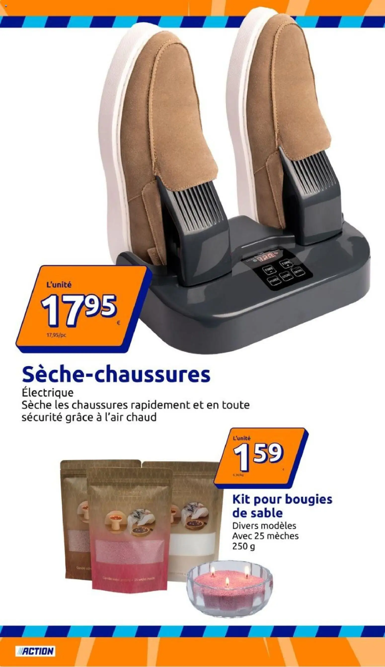{H1} | Page: 16 | Produits: Chaussures, Sable, Bougies