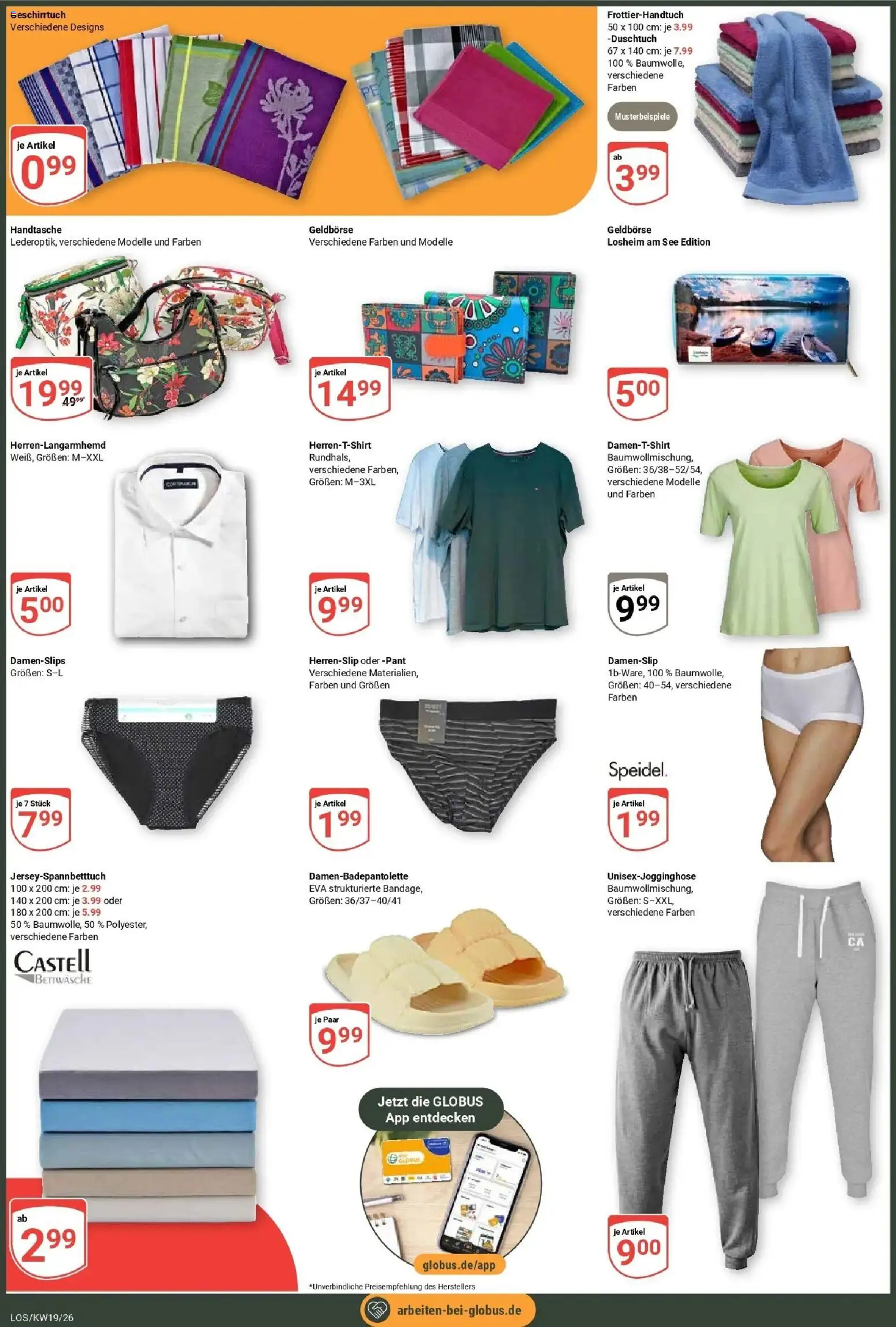 Globus Prospekt Losheim Am See	 – gültig ab 04.05.2026 | Seite: 2 | Produkte: Bettwäsche, Handtasche