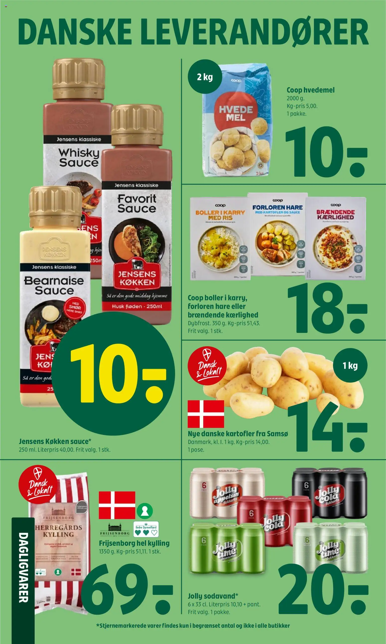 Coop 365 tilbudsavis – gyldig fra 04.06.2026 | Side: 13 | Produkter: Smør, Hvedemel, Whisky, Kartofler