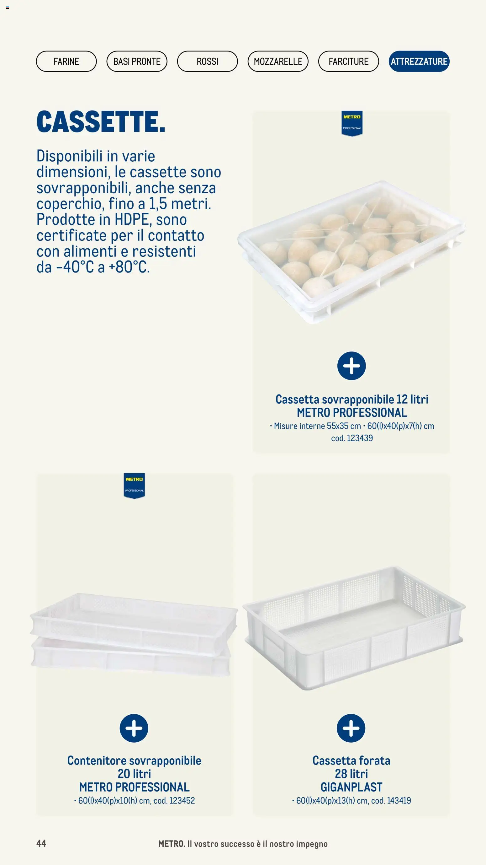 Volantino Metro del 08/01/2026 | Pagina: 44 | Prodotti: Contenitore