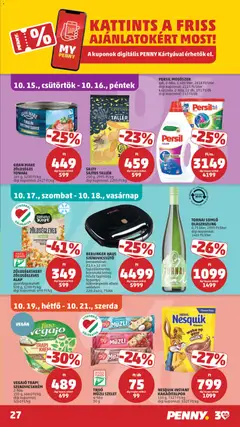 AQUAFRESH ACTIVE FOGKRÉM DUOPACK*, 2 x 125 ml 4796 Ft/liter, 600 Ft/db - amely érvényes a következő dátumtól: 2026.10.15. | Oldal: 32