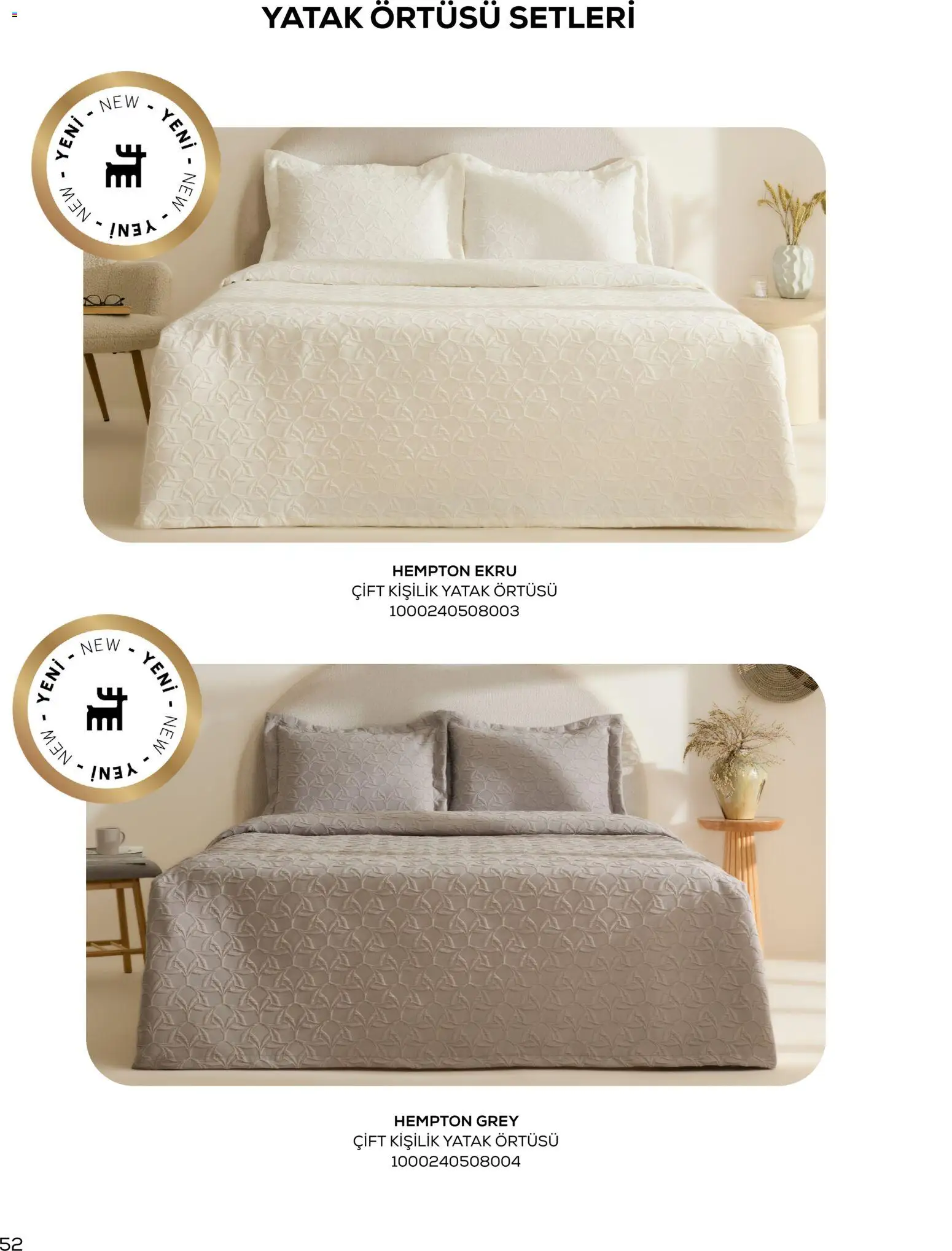 Karaca Home Katalog - 01.03.2026 tarihinden itibaren geçerlidir | Sayfa: 52 | Ürünler: Yatak, Yatak örtüsü