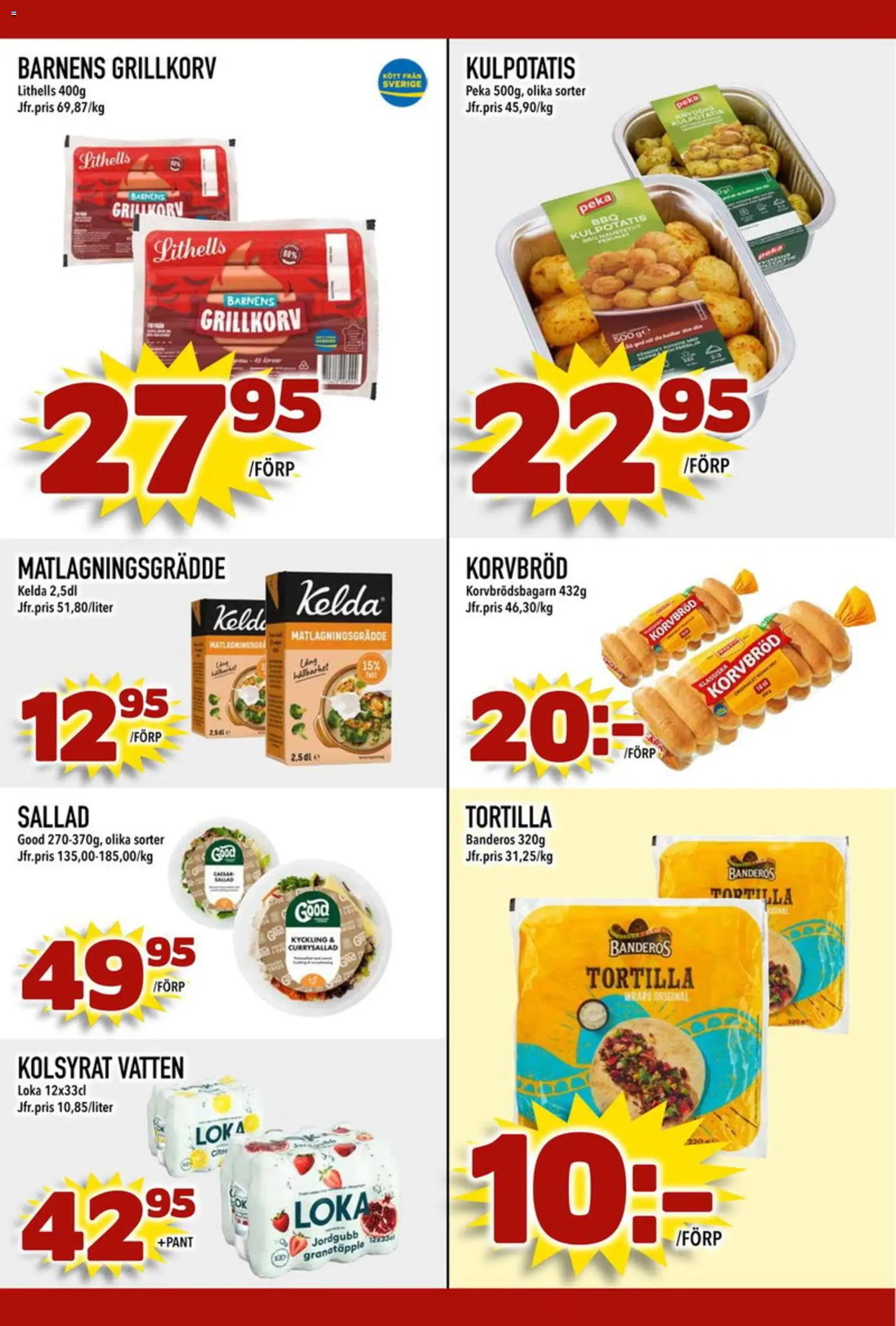 Nuvarande Din Mat erbjudanden från 📣 06/07/2026 - 12/07/2026 📣 | Sverige