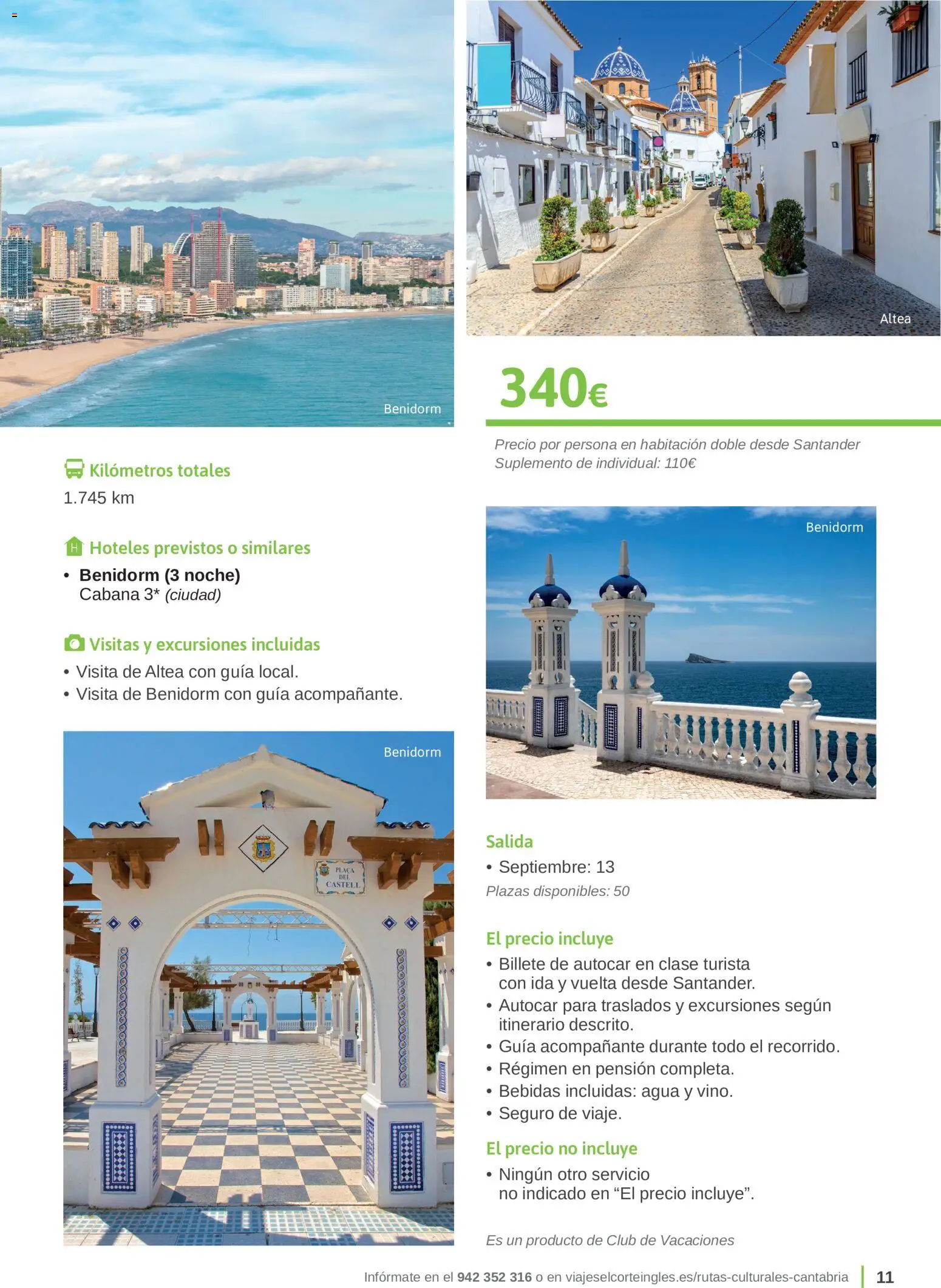 Viajes El Corte Inglés Rutas Culturales Cantabria │ válido desde el 01.05.2026 | Página: 11