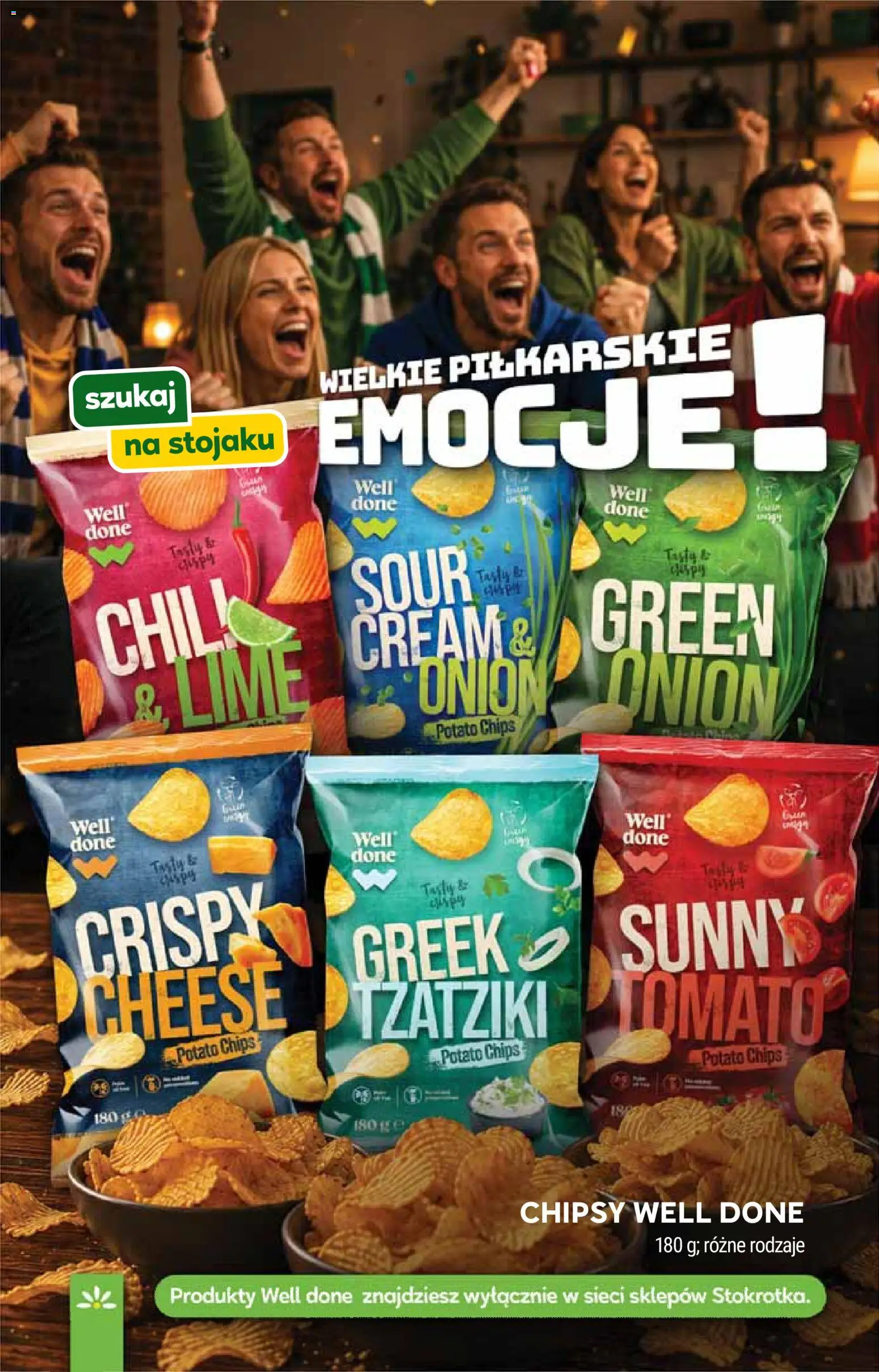 Stokrotka gazetka od 11.06.2026 | Strona: 44 | Produkty: Tzatziki, Chipsy