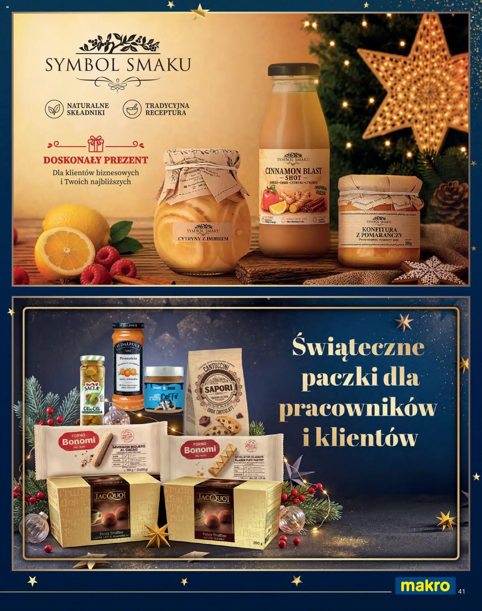Makro gazetka - Świat prezentów od 01.11.2026 | Strona: 41 | Produkty: Pączki, Cantuccini, Cytryny