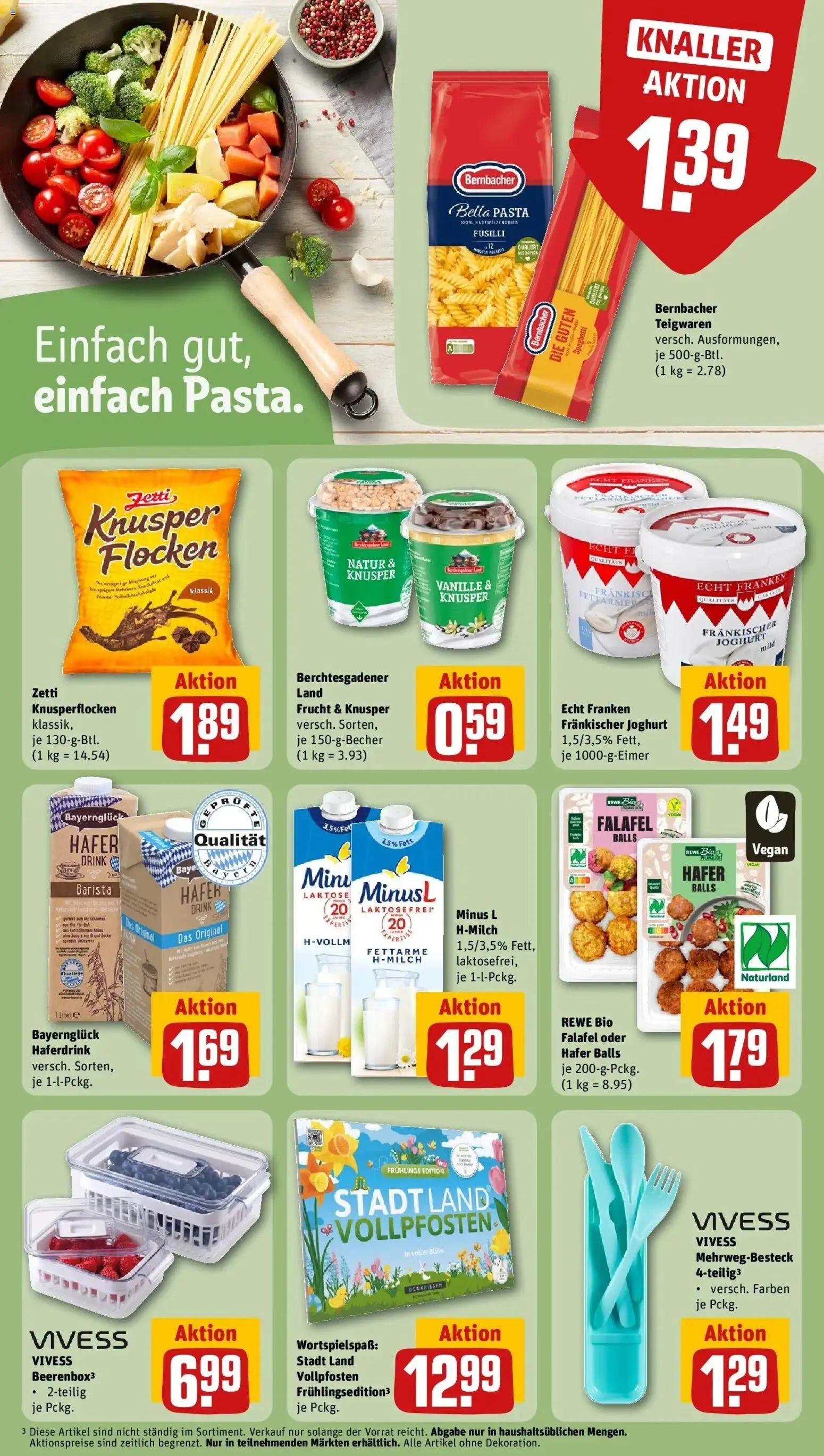 Rewe Prospekt Neunburg Vorm Wald	 – gültig ab 15.03.2026 | Seite: 20 | Produkte: Milch, Joghurt, Haferdrink, Flocken