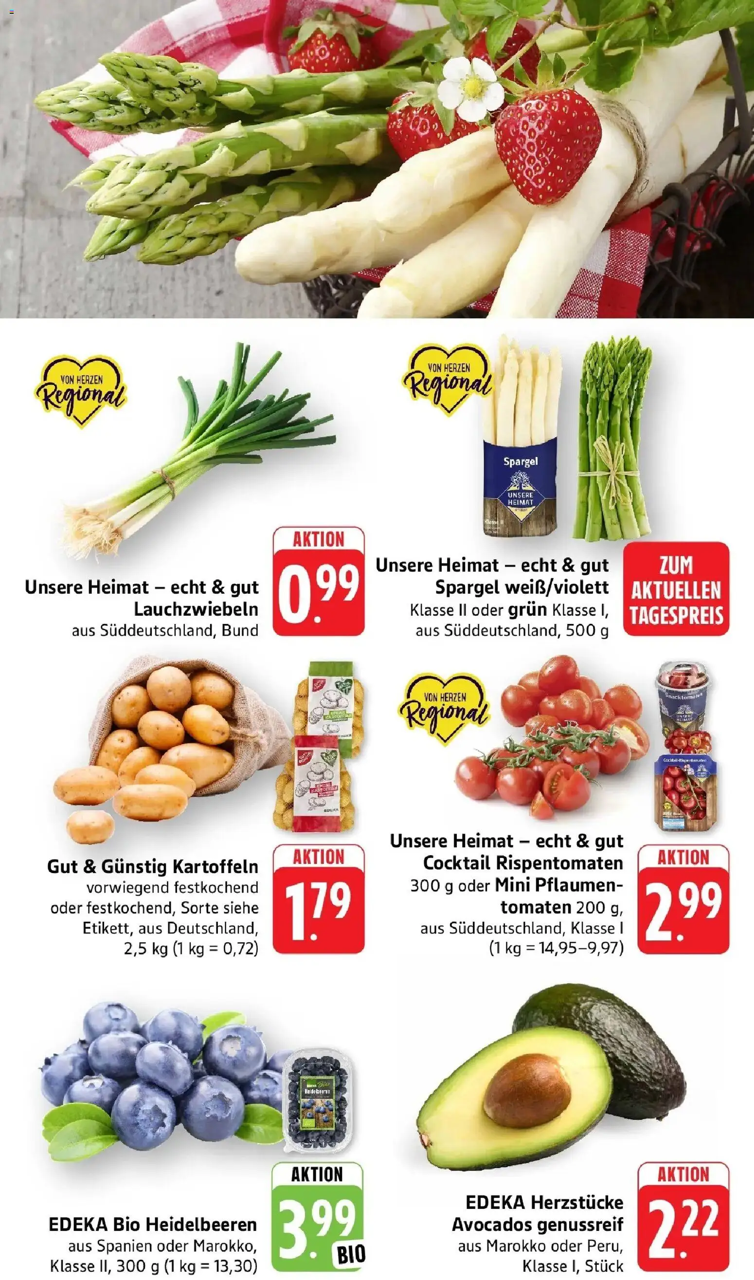 nah & gut Prospekt Offenburg-Zunsweier – gültig ab 27.04.2026 | Seite: 2 | Produkte: Pflaumen, Tomaten, Spargel, Kartoffeln