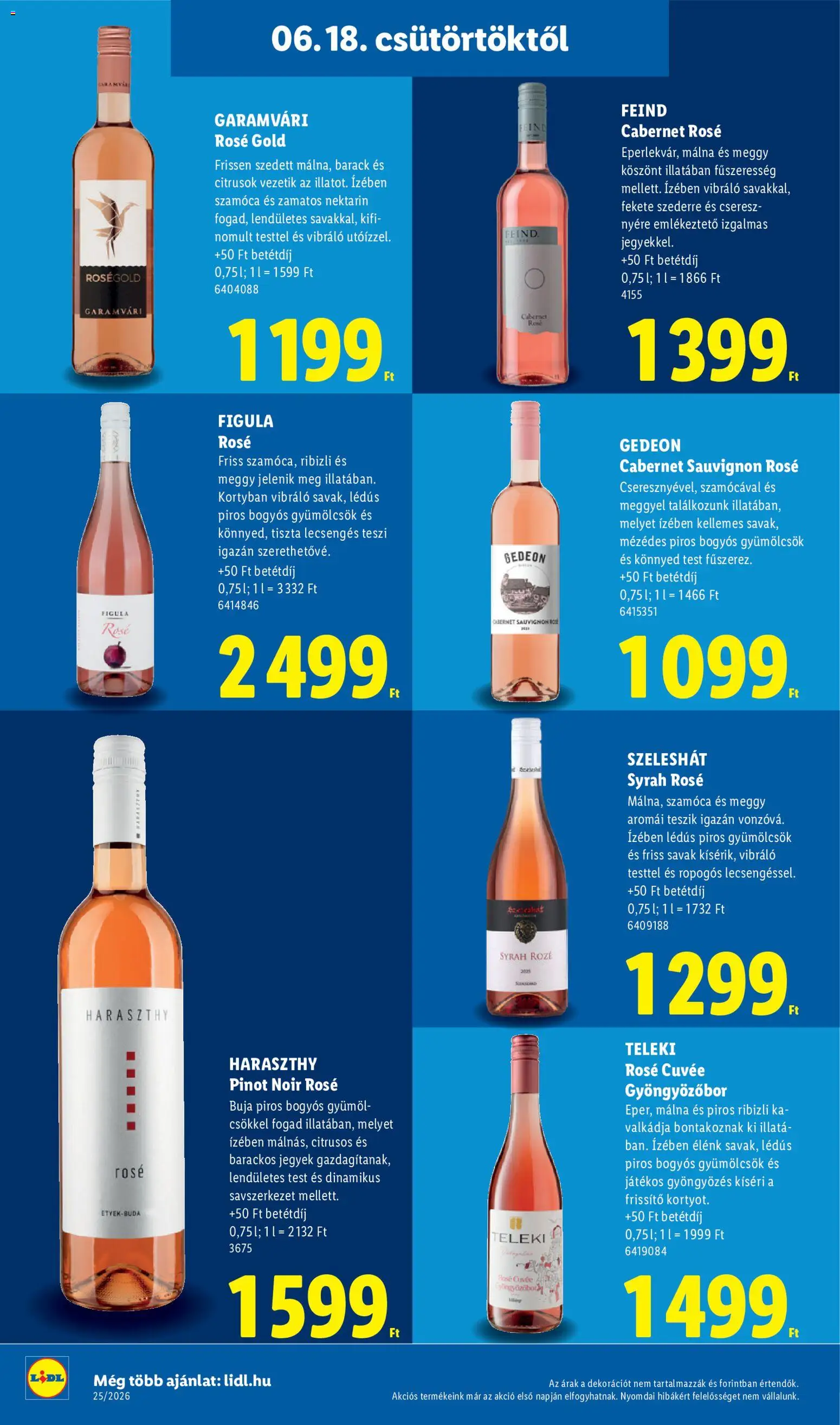Lidl akciós ujság - amely érvényes a következő dátumtól: 18.06.2026 | Oldal: 26