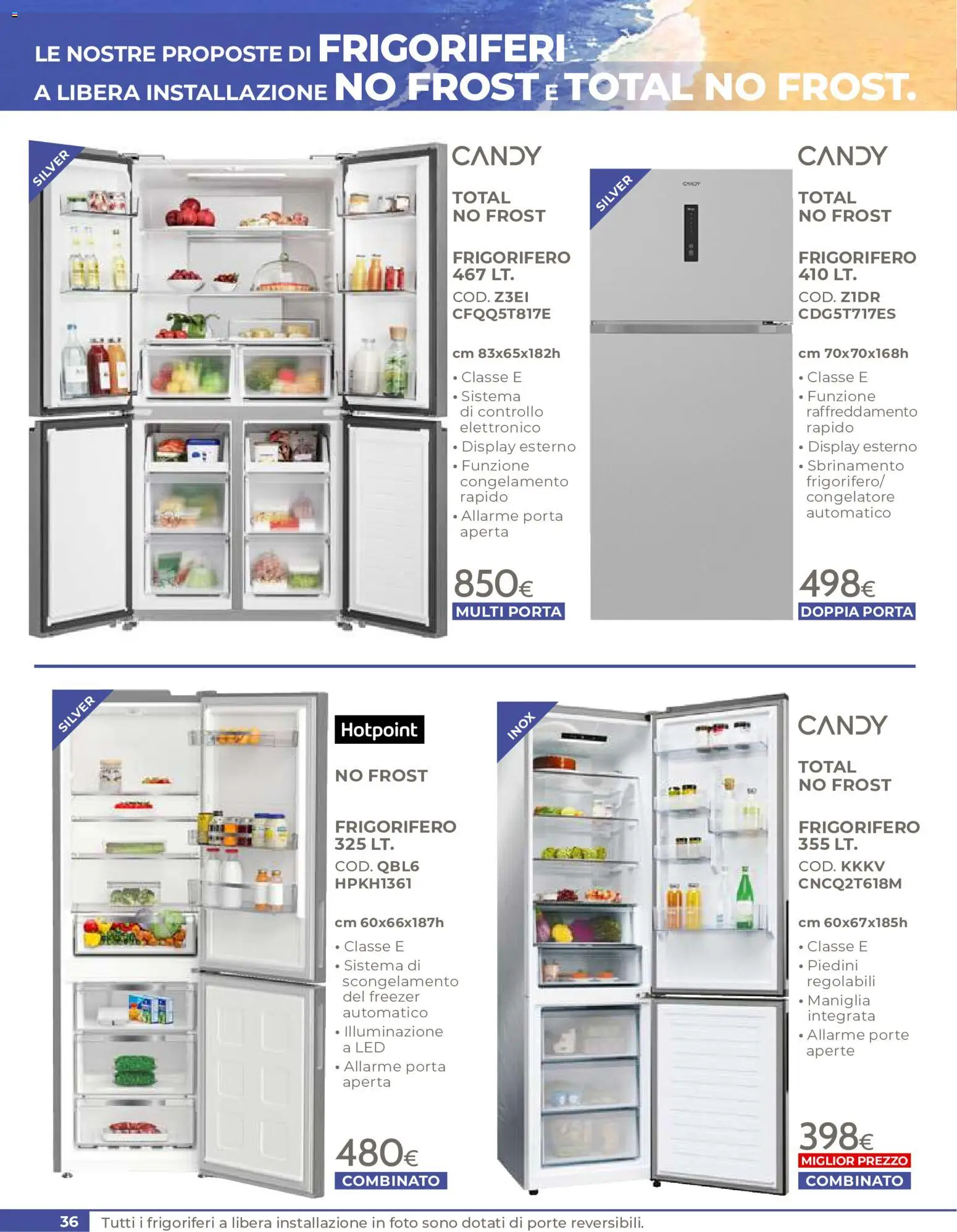 Volantino Mondo Convenienza del 01/07/2026 | Pagina: 38 | Prodotti: Freezer, Frigorifero, Congelatore