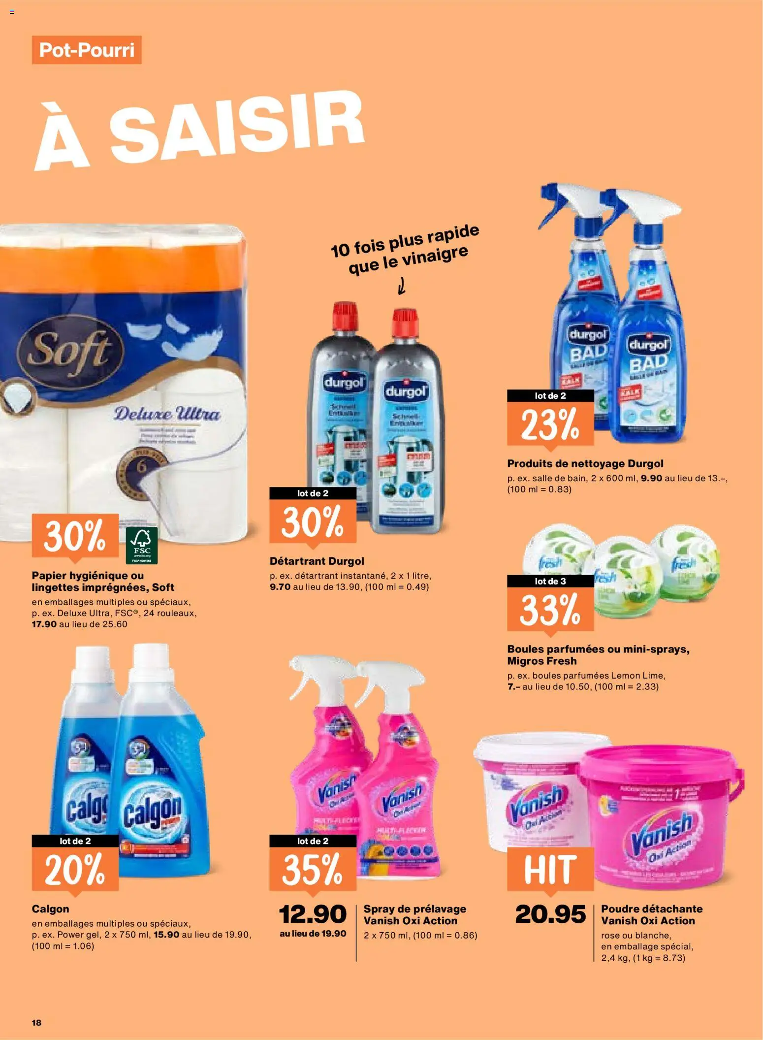 Migros aktionen FR – gültig ab 16.07.2026 | Seite: 18