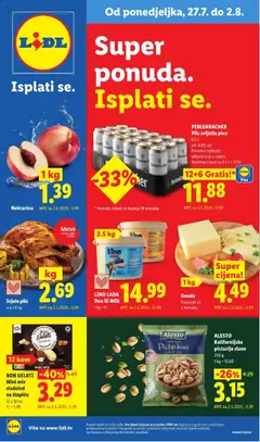 Lidl Katalog - Pregled kataloga iz trgovine Lidl, vrijedi od 23.07.2026