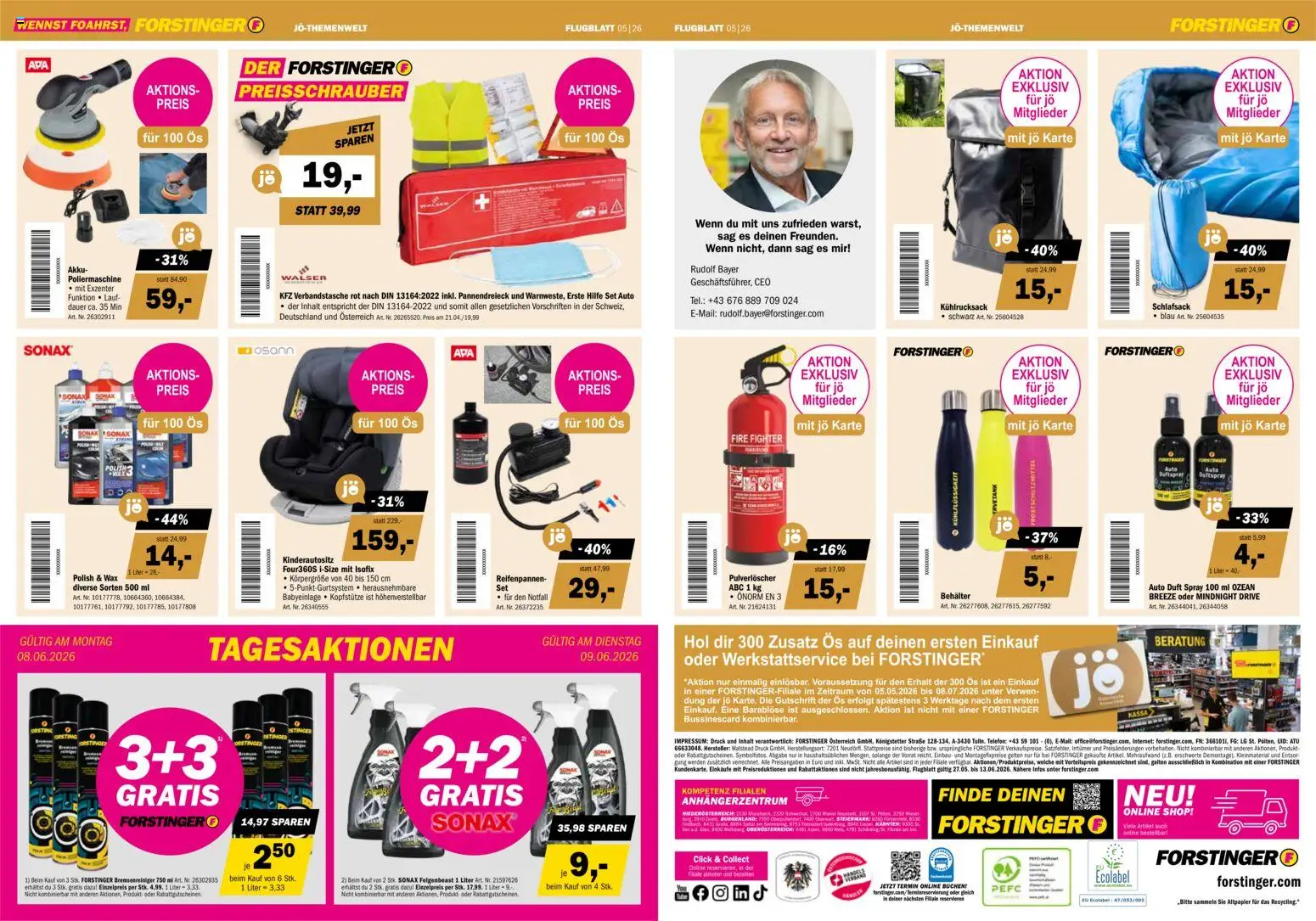 Forstinger Flugblatt gültig ab 27.05.2026 | Seite: 6 | Produkte: Duft