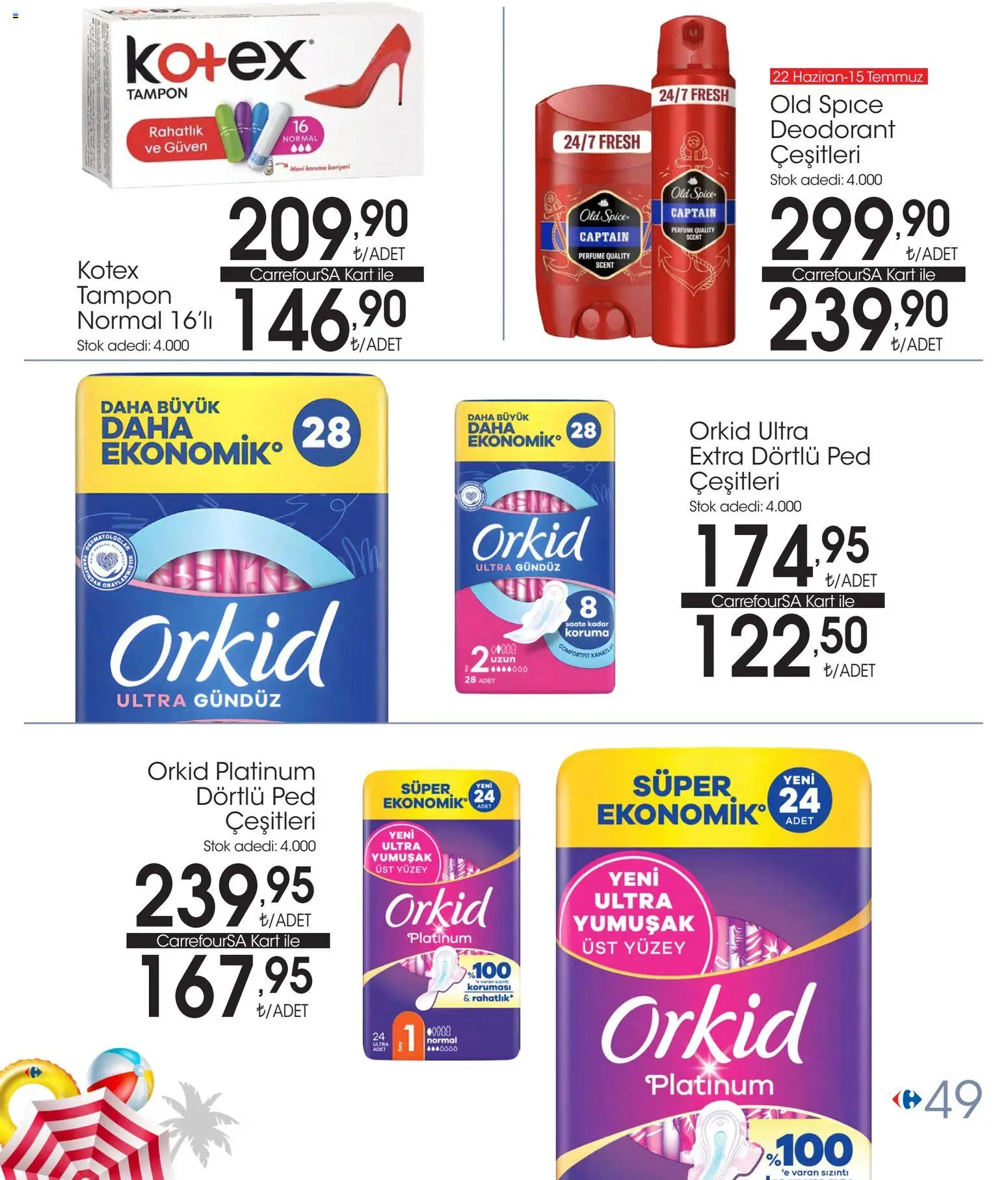 CarrefourSA - Katalog Bu yaz doğruca - 18 Haziran 2026 tarihinden itibaren geçerlidir | Sayfa: 49