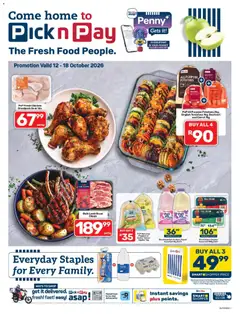 Pick n Pay specials catalogue – valid from 12/10/2026