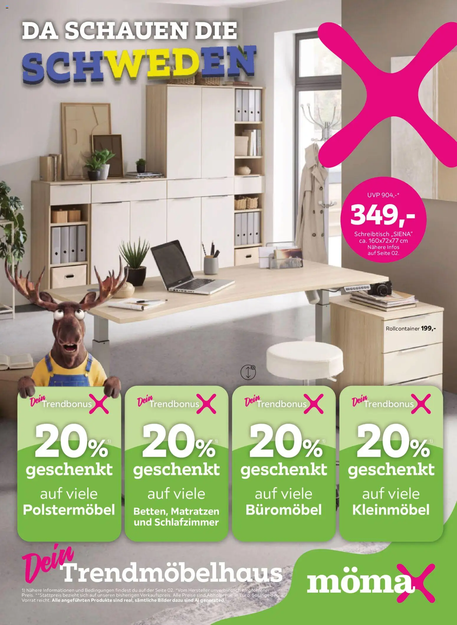Mömax Prospekt aktuell gültig ab 16.08.2026 | Seite: 1