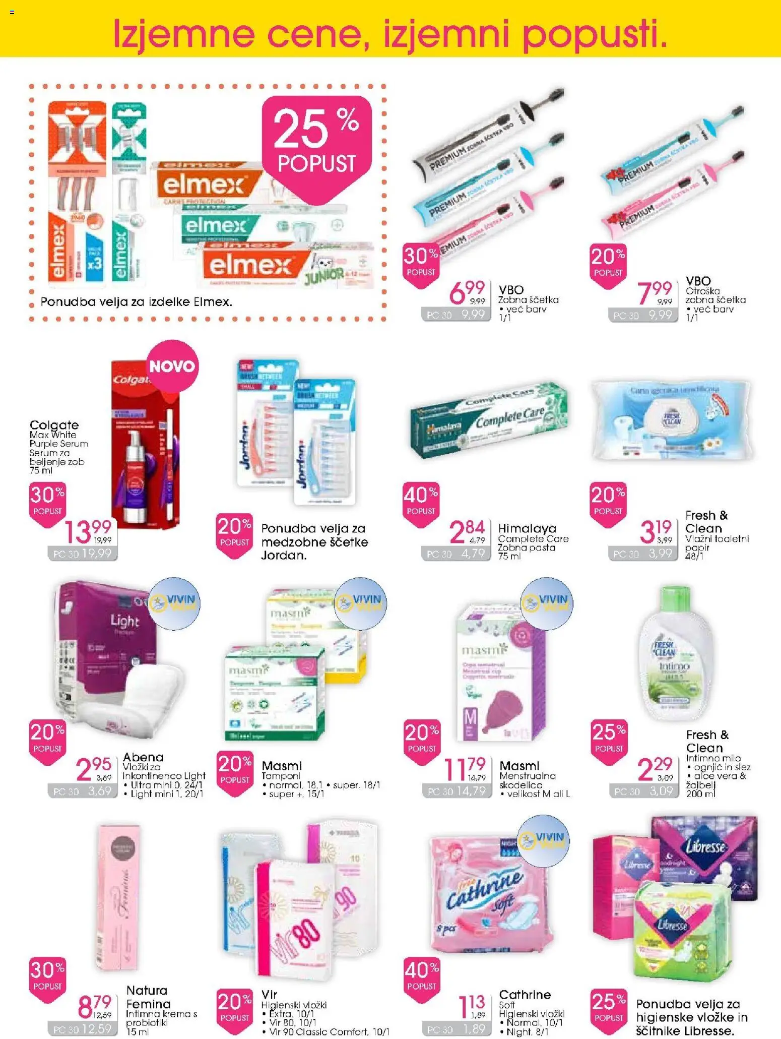 Novi Tuš drogerija katalog ponudbe – veljaven od 15.07.2026 | Stran: 11 | Izdelki: Aloe Vera, Krema, Milo, Zobna scetka