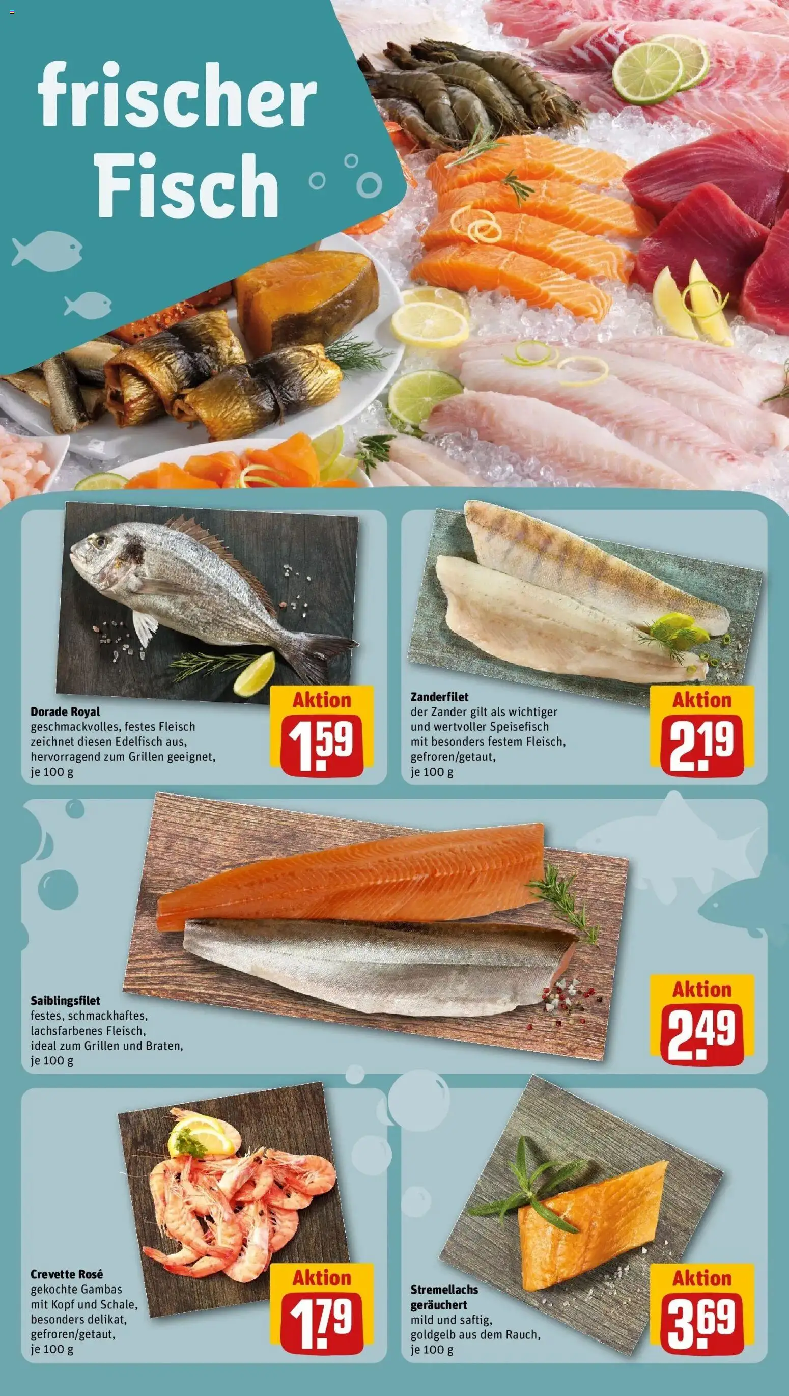 REWE Prospekt ab 24.08.2026 zum Blättern » Angebote | Seite: 27 | Produkte: Dorade, Fisch, Fleisch
