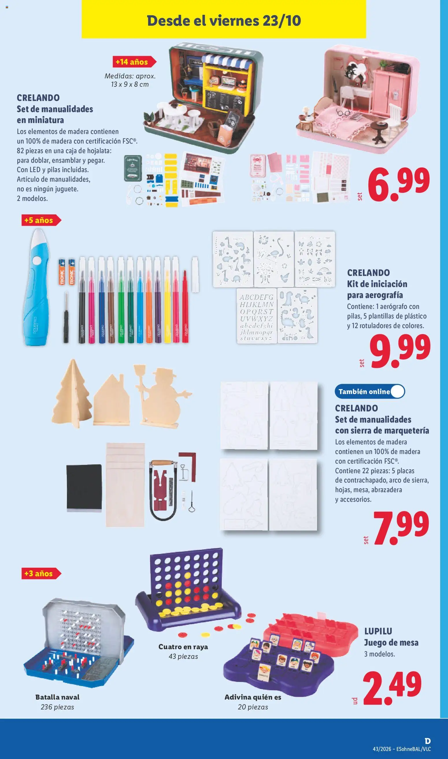 Lidl folleto de bazar │ válido desde el 19/10/2026 | Página: 29