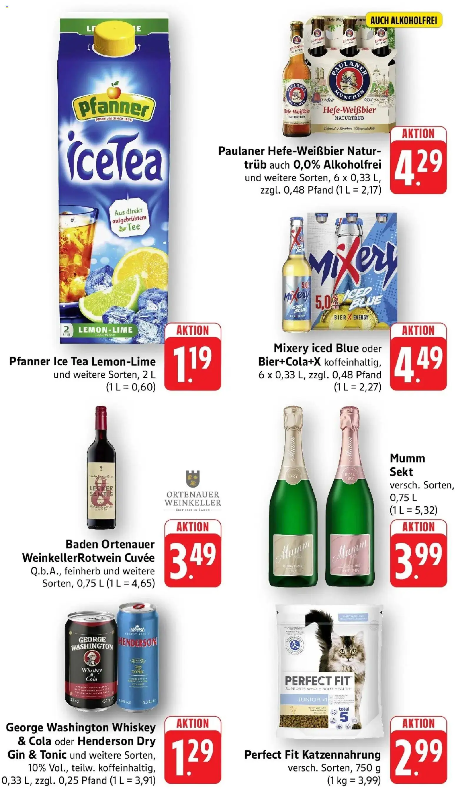 nah & gut Prospekt Sinsheim – gültig ab 27.07.2026 | Seite: 7 | Produkte: Mumm sekt, Energy, Mixery, Gin
