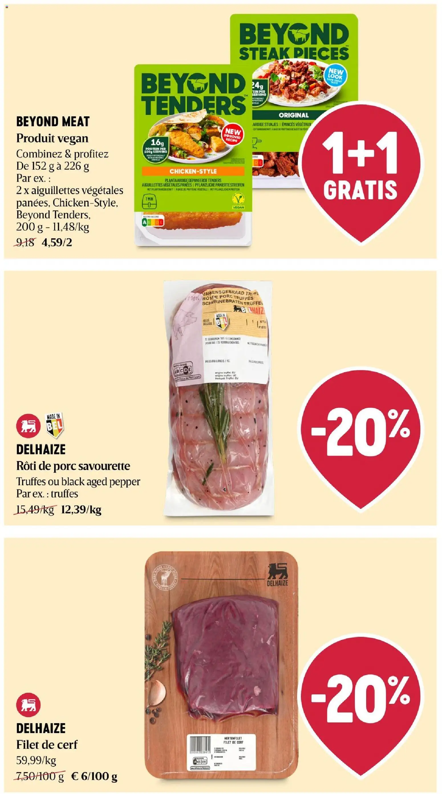 {H1} | Pagina: 13 | Producten: Steak, Filet, Proteïne